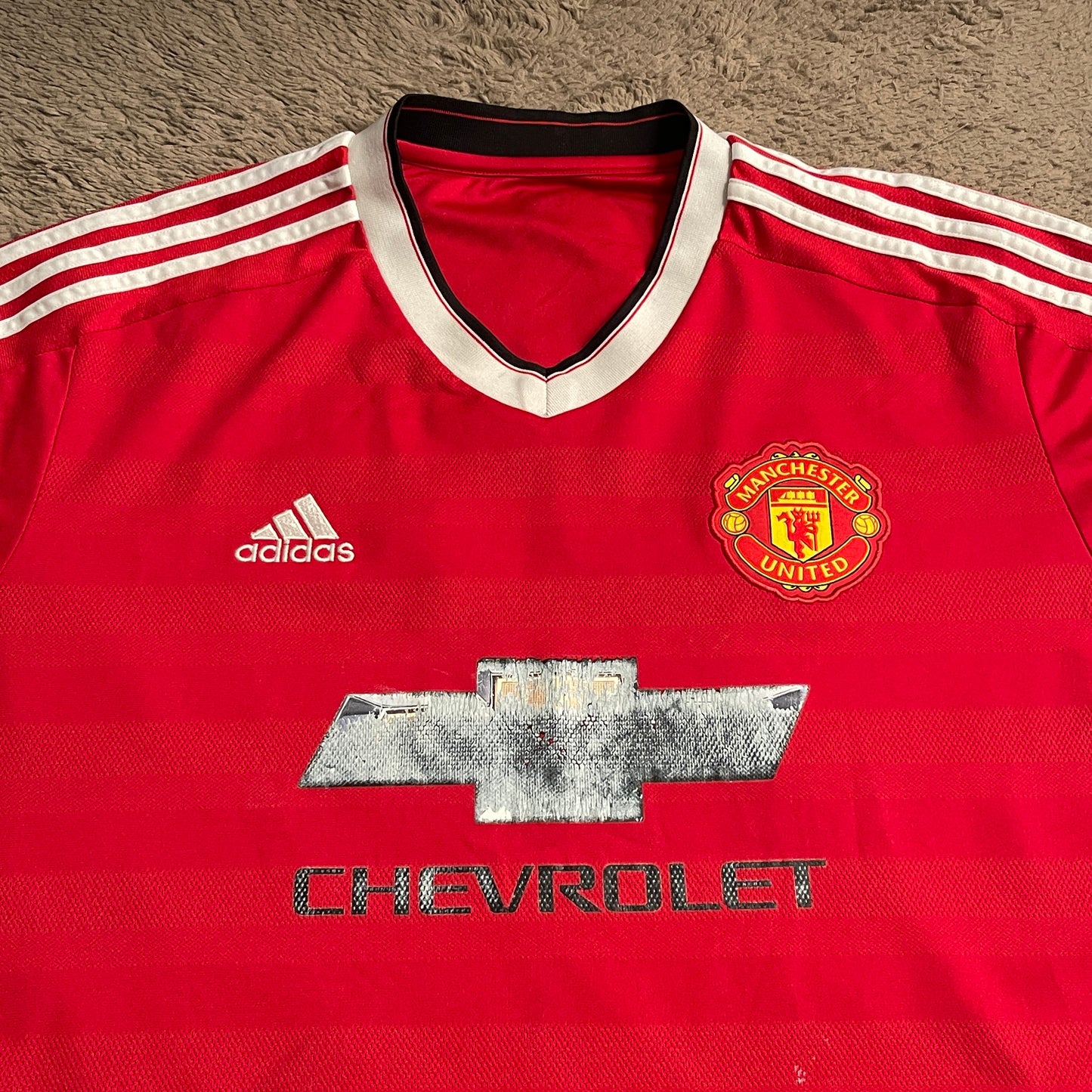 Adidas Manchester United 2015/2016 Home Football Jersey Shirt (2XL)