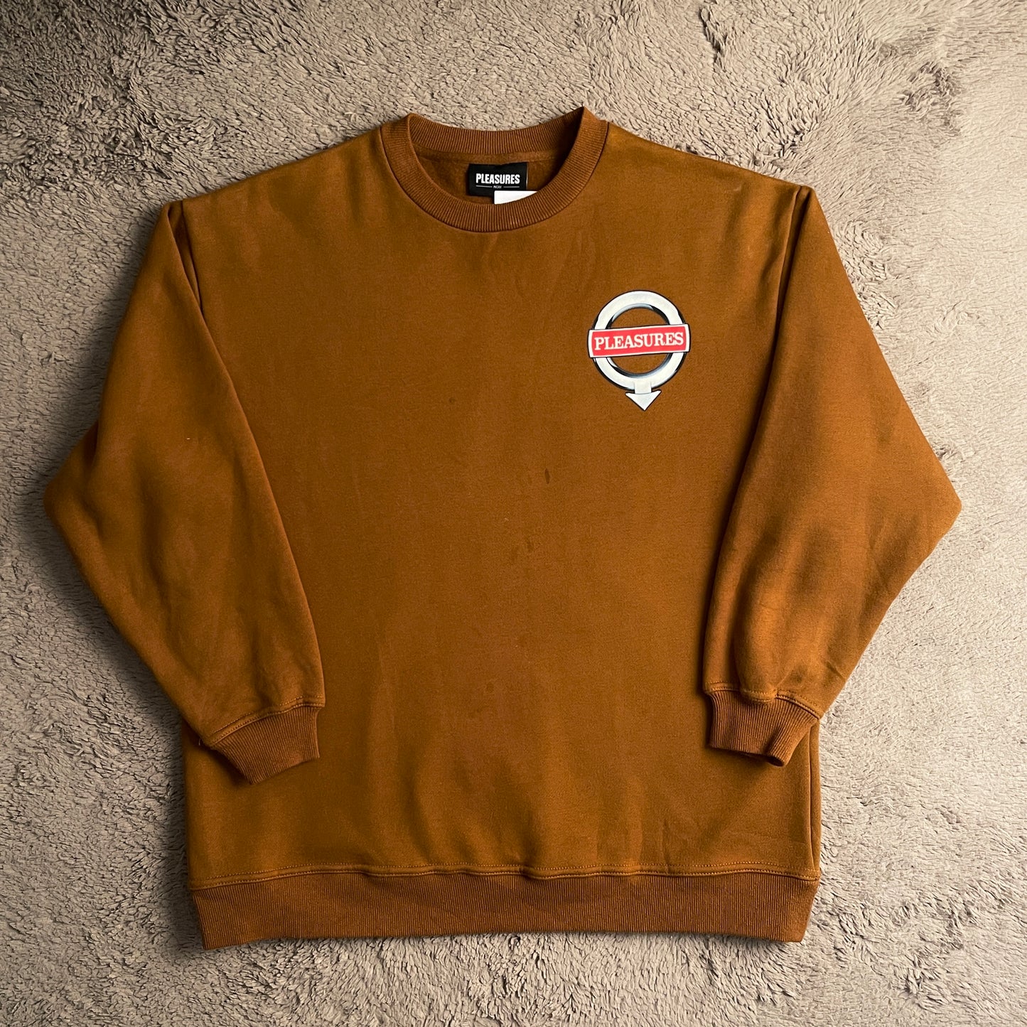 Pleasures Language Crewneck (L)