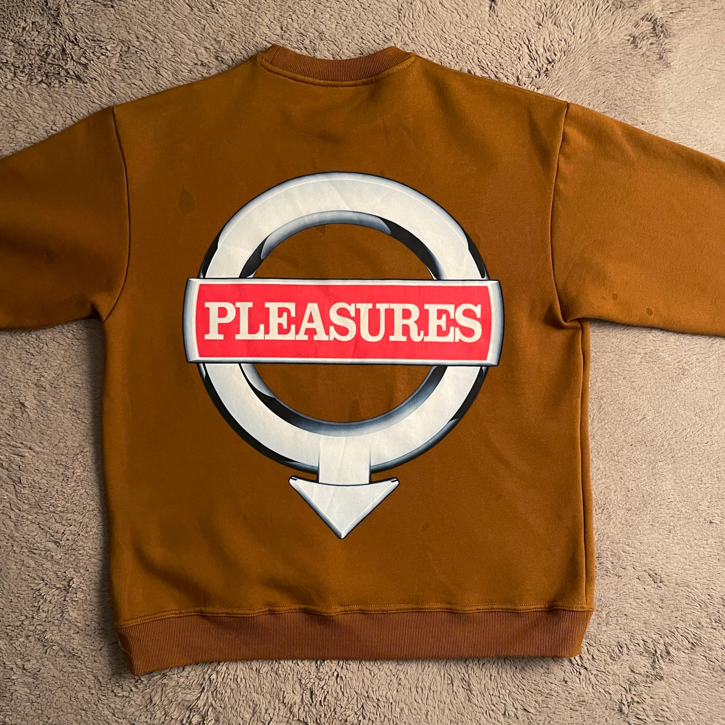 Pleasures Language Crewneck (L)
