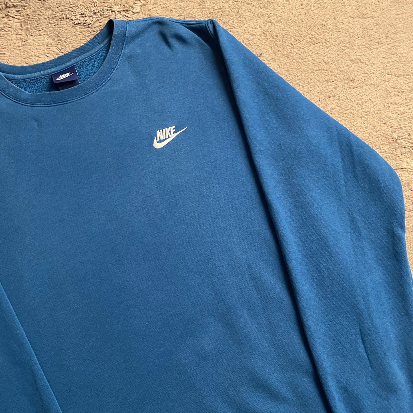 Nike Men's Club Terry Crew Sweatshirt (L)
