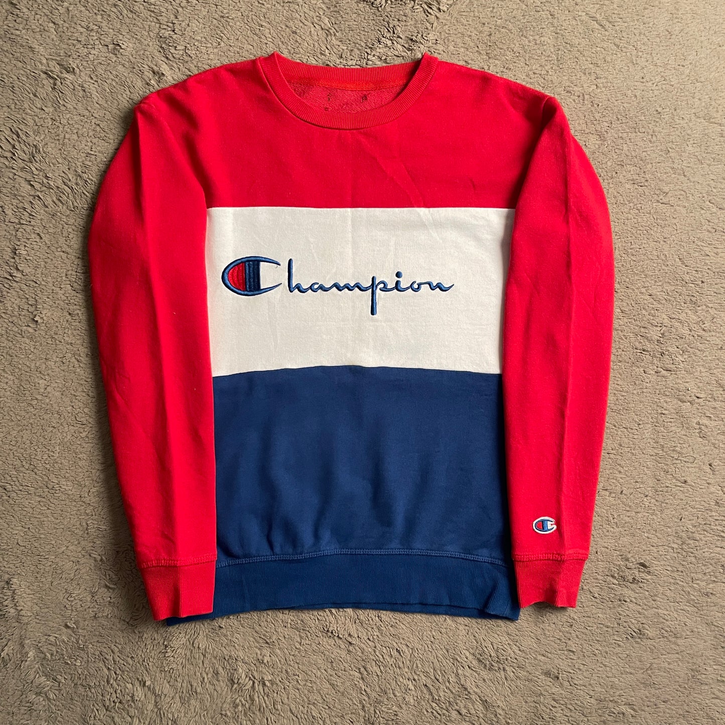 Champion Tricolor Crewneck (M)