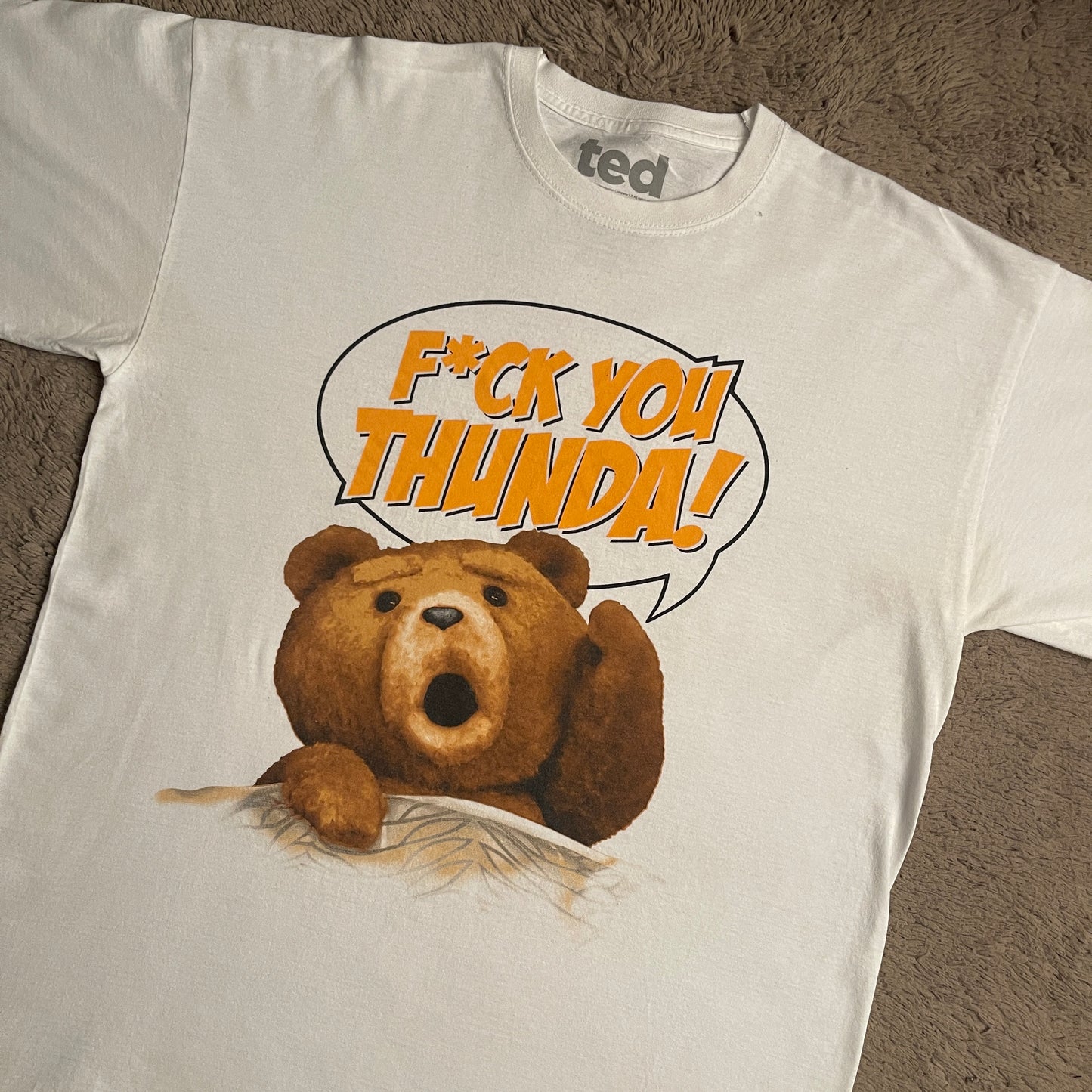 Ted "F You Thunda!" Movie Tee (L)