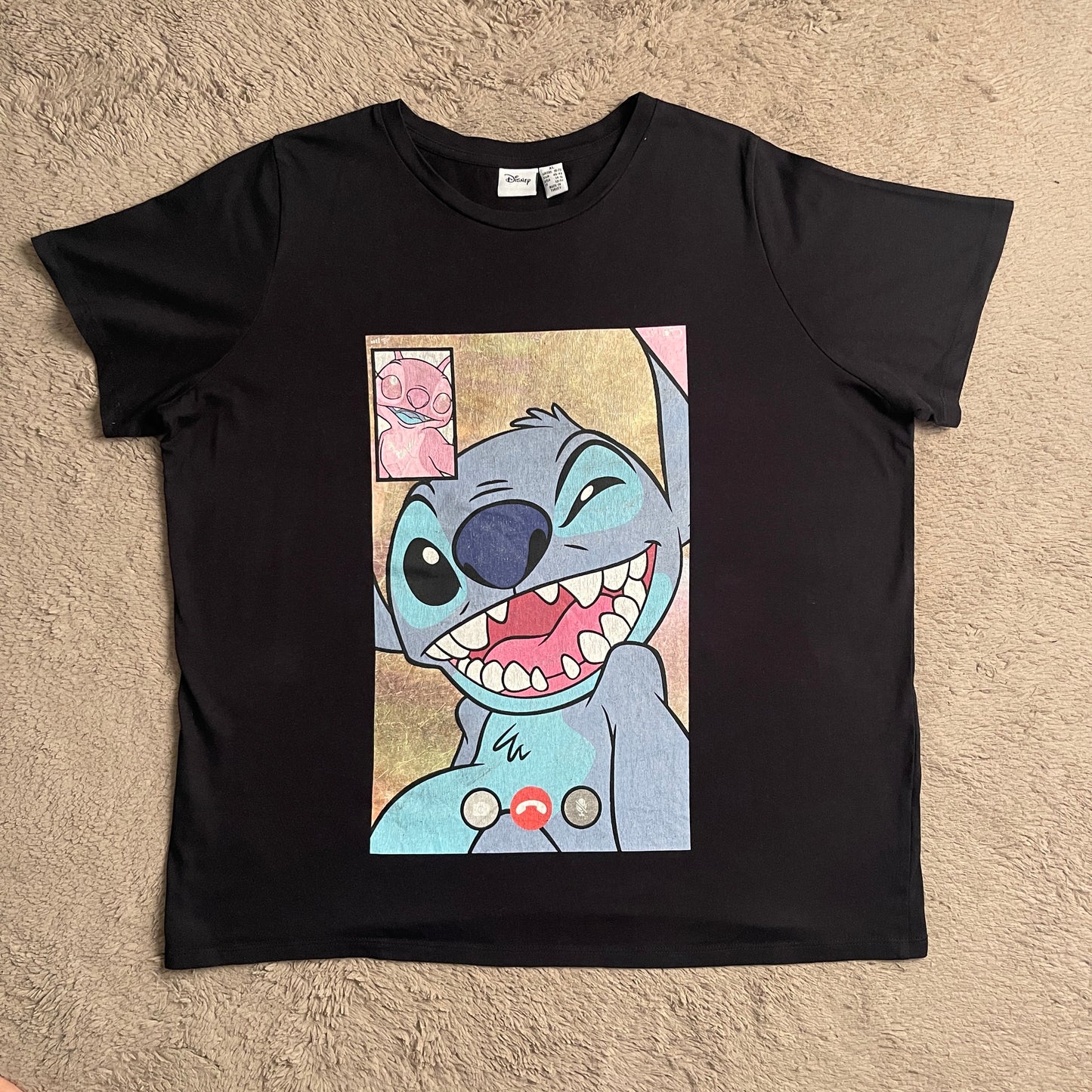 WMNS Disney Stitch and Angel Tee (XL)