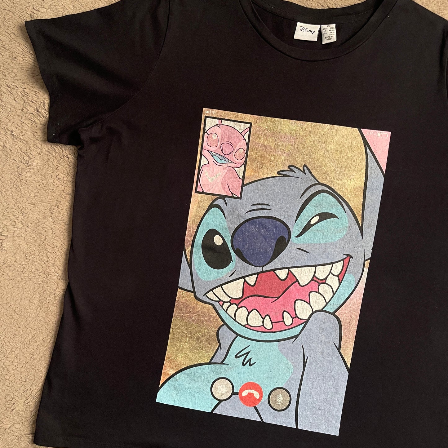 WMNS Disney Stitch and Angel Tee (XL)