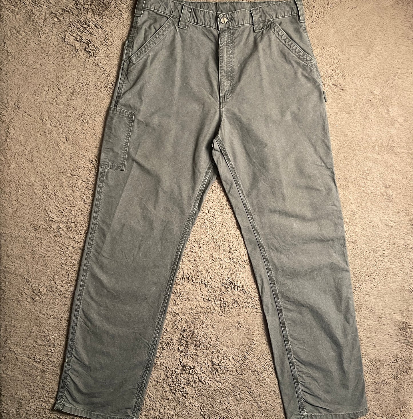 Carhartt Grey Carpenter Pants (W36)
