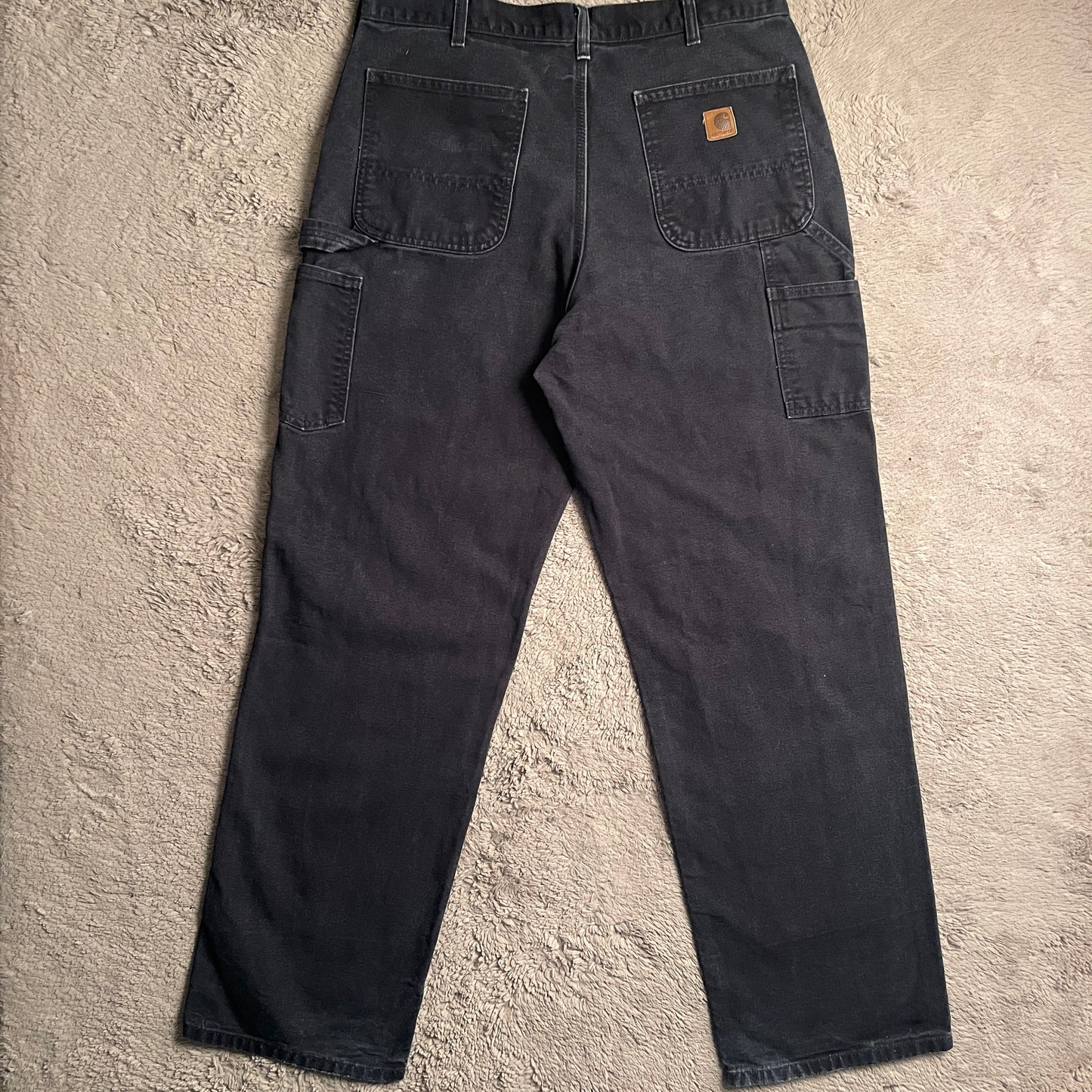 Carhartt Black Carpenter Pants (W34)