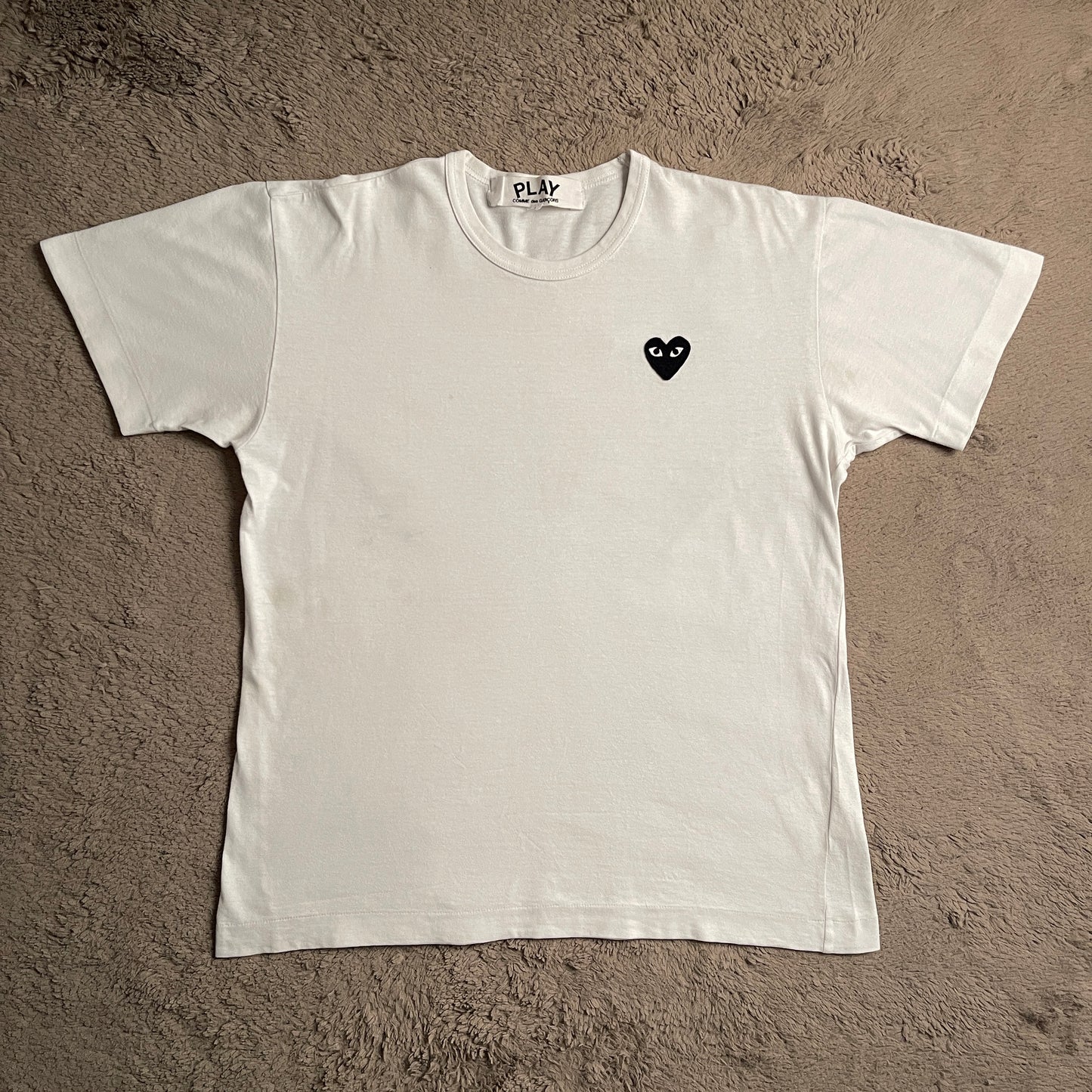 Comme des Garçons Side Logo Tee (L)