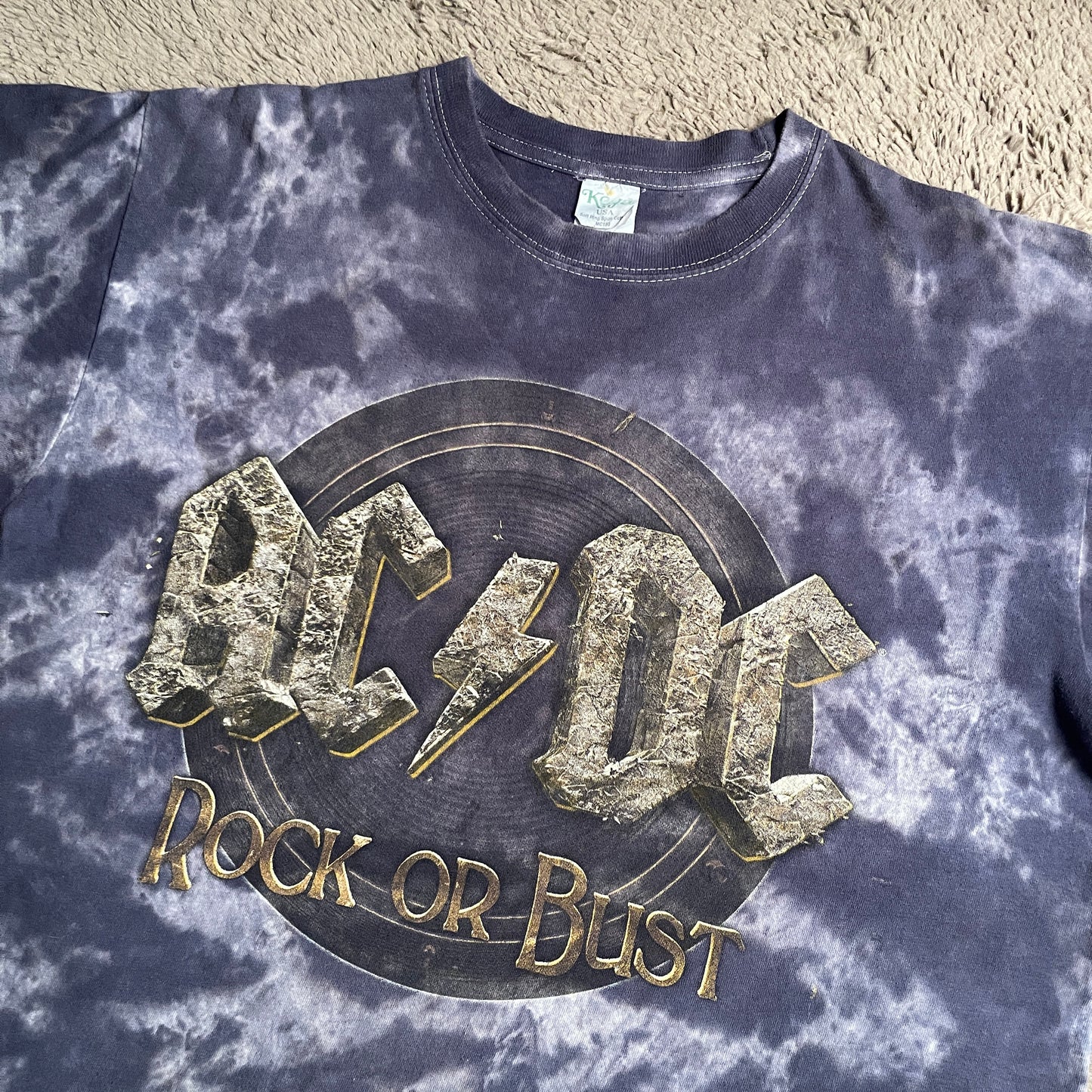 2015 ACDC 'Rock or Bust' Tour Tee (M)