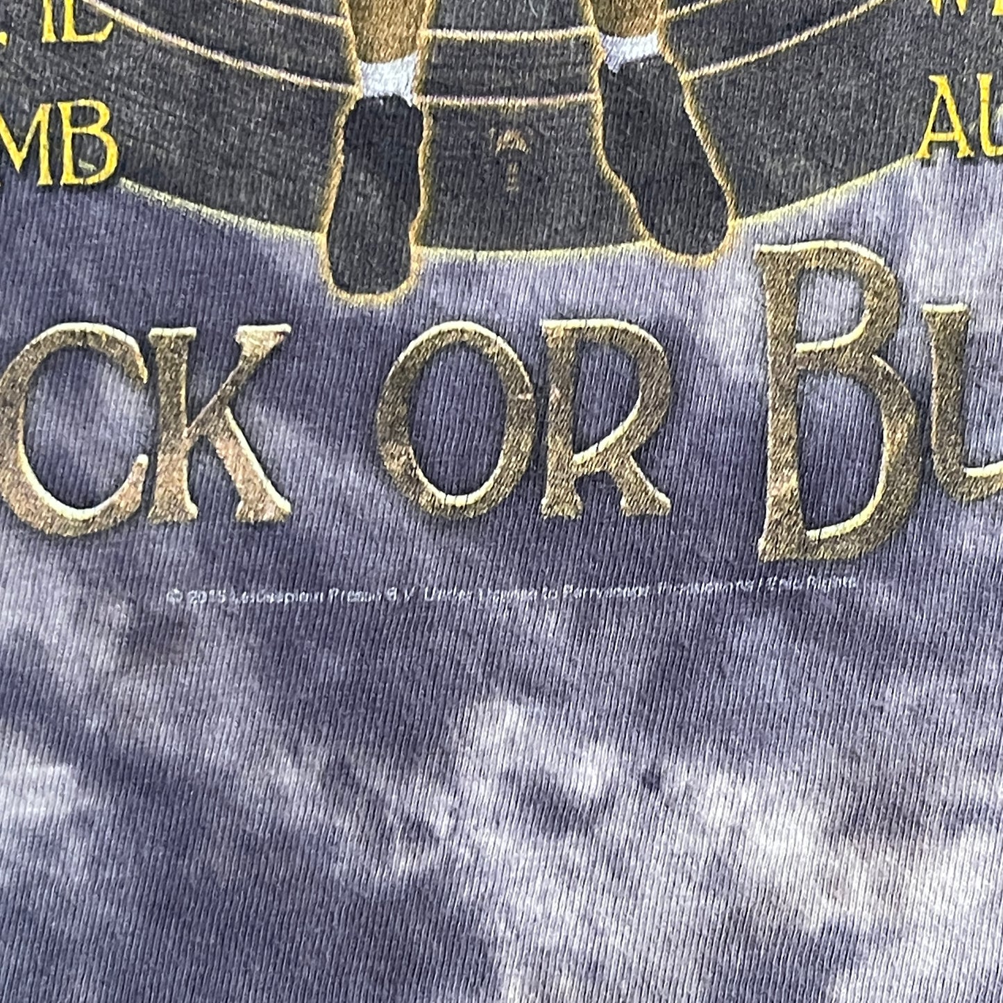 2015 ACDC 'Rock or Bust' Tour Tee (M)