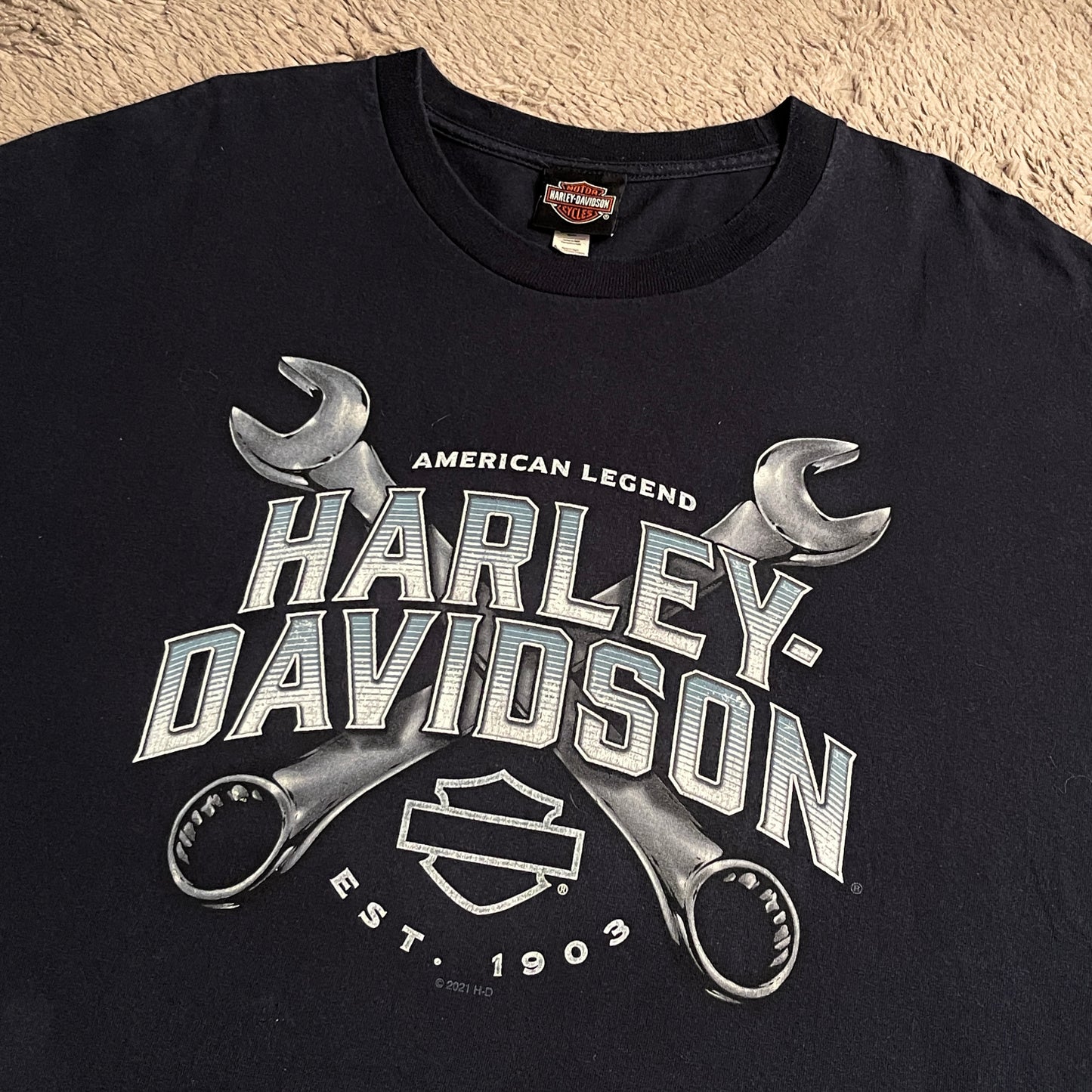 Harley Davidson Wisconsin Tee (2XL)
