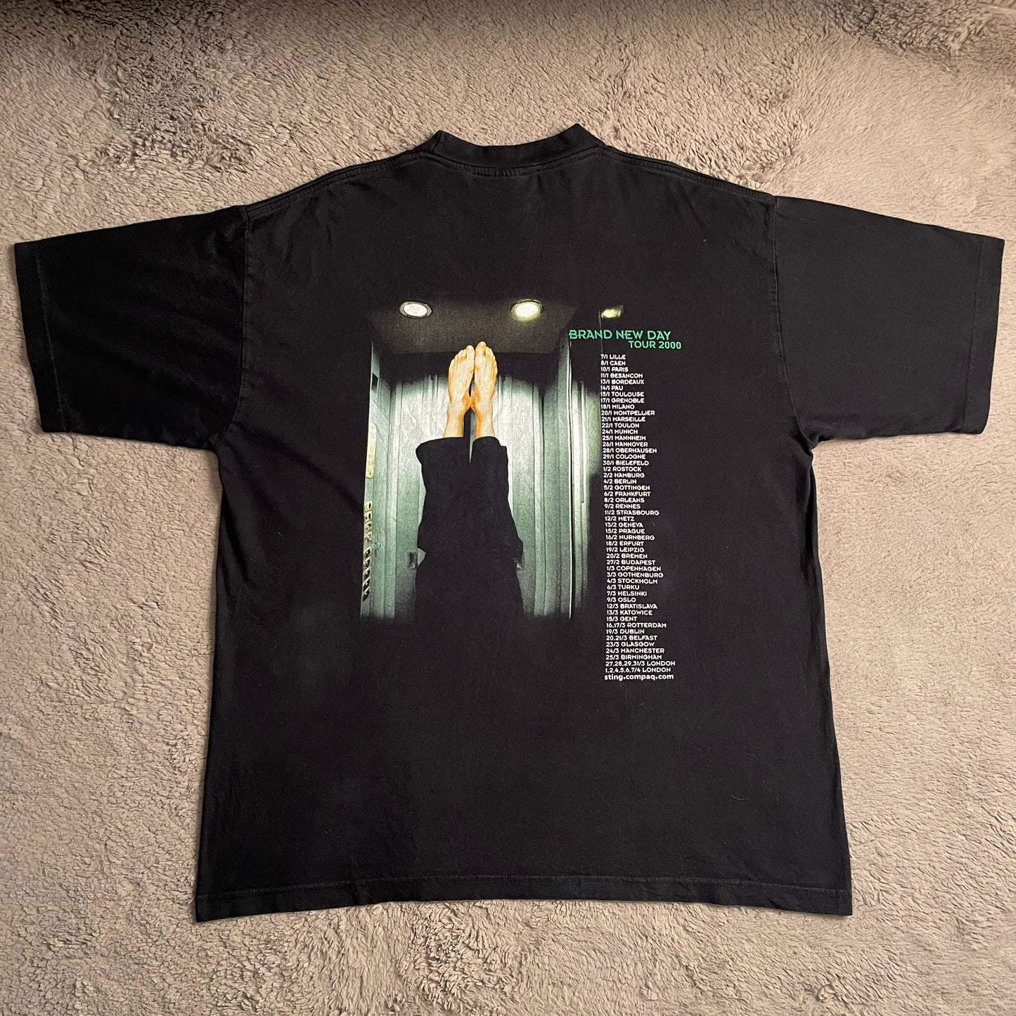 2000 Sting 'Brand New Day' Merch Tour Tee (XL)
