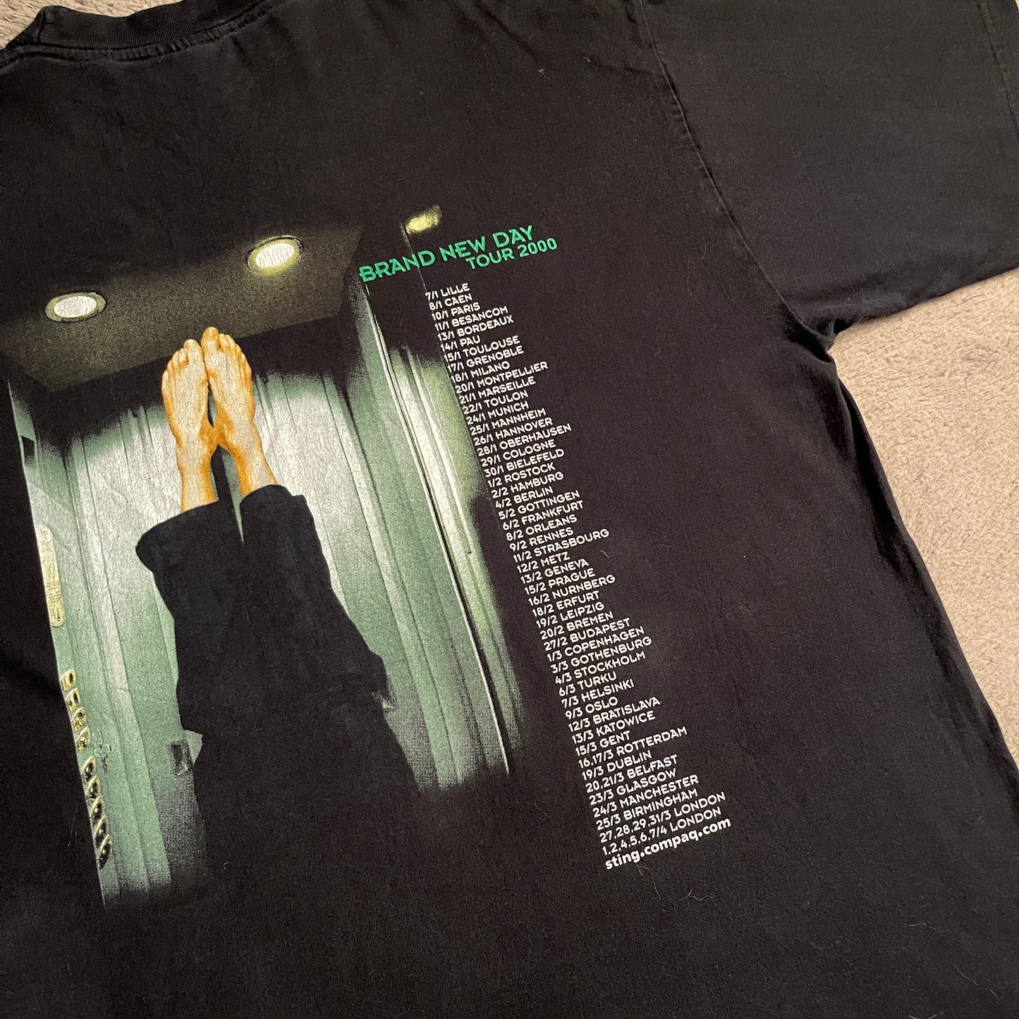 2000 Sting 'Brand New Day' Merch Tour Tee (XL)