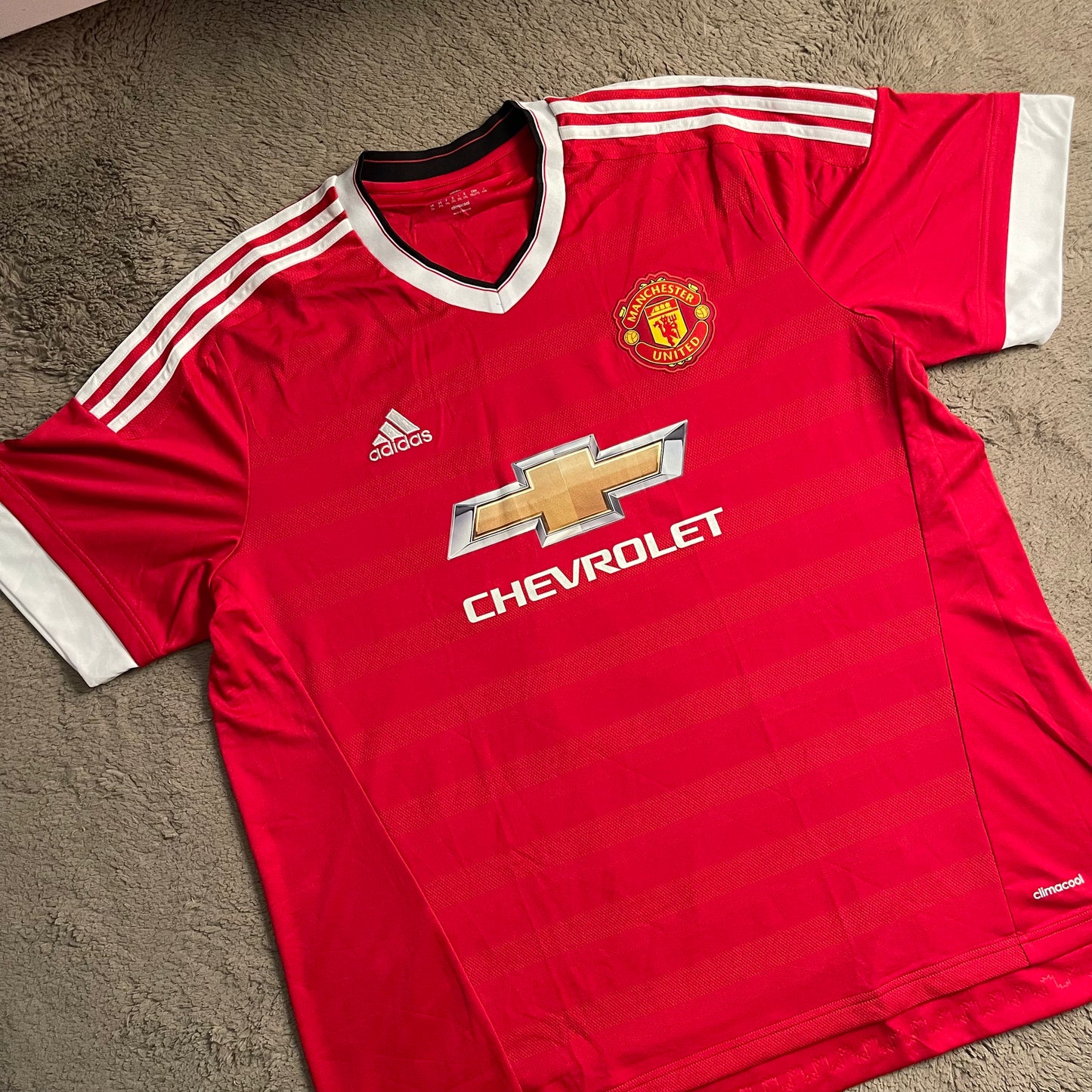 Manchester United Chevrolet #31 Chaplik Jersey Shirt (2XL)