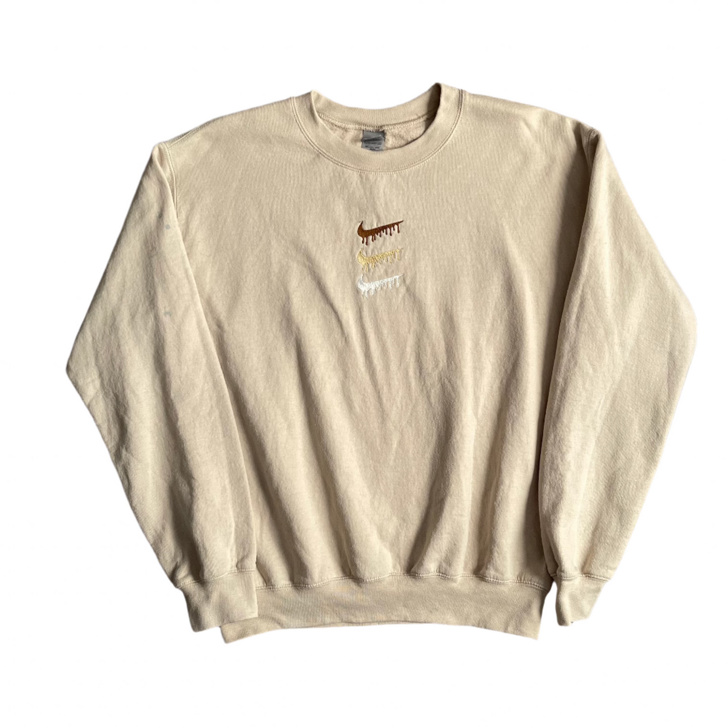 Nike Triple Center Swoosh Drip Crewneck (S)