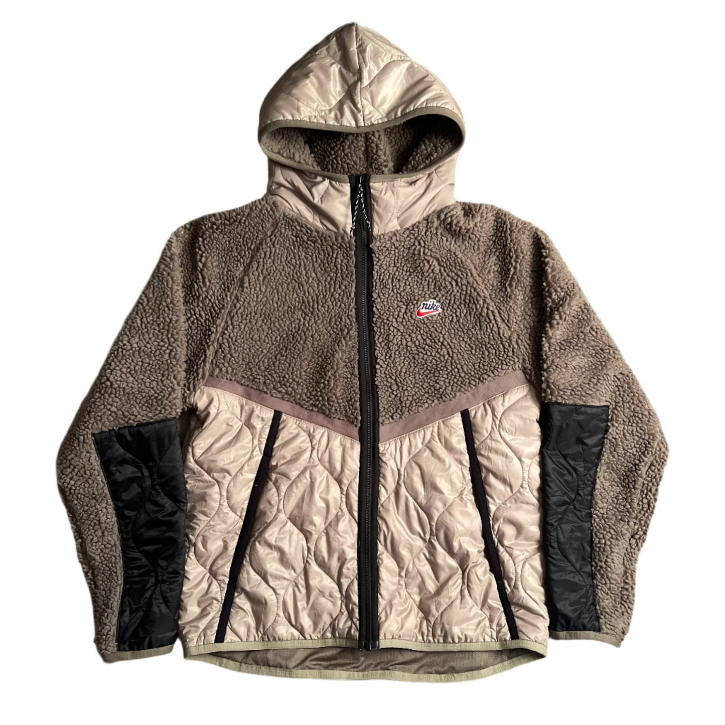 Nike Sportswear Heritage Fleece Hoodie Jacket (XL)