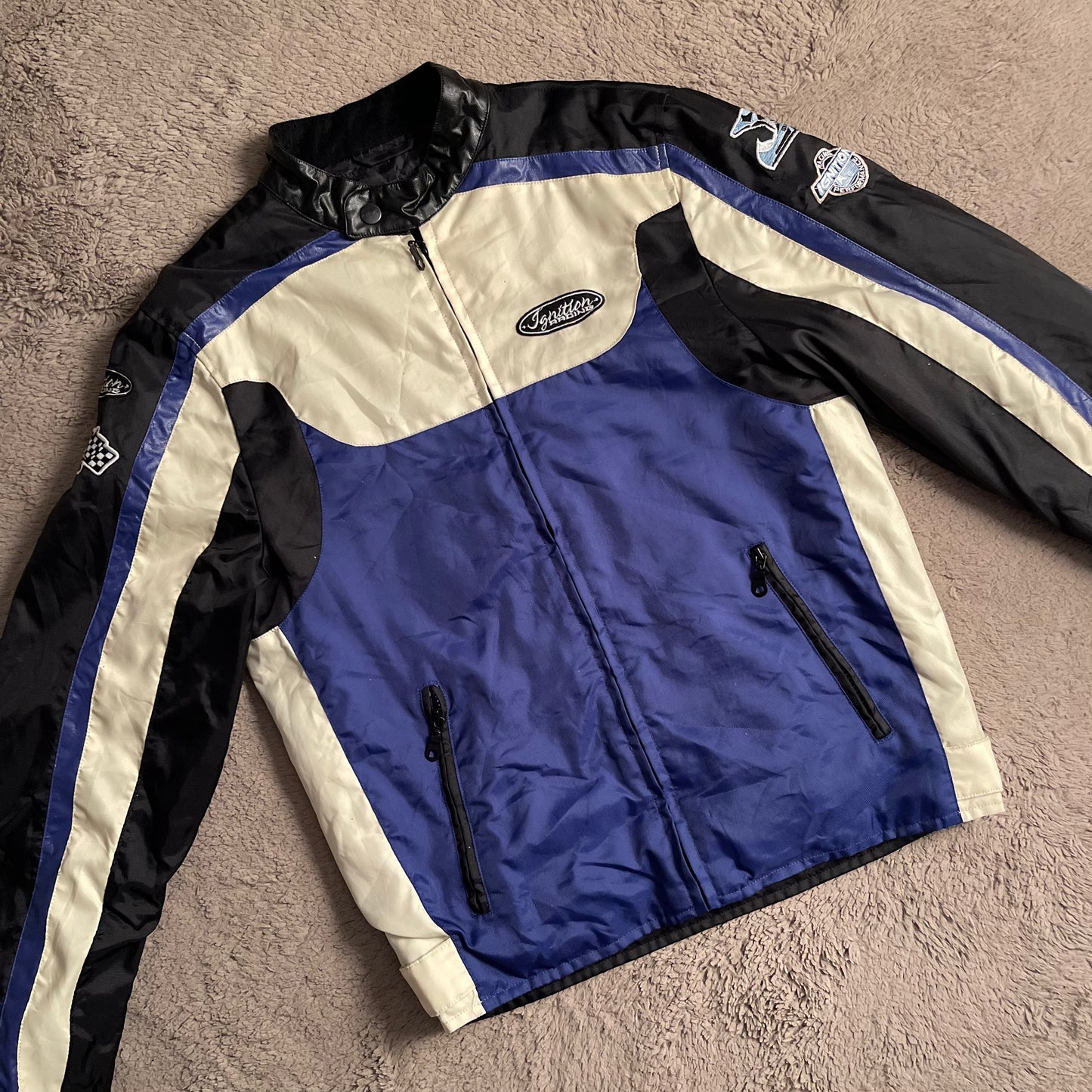 90's Vintage Fishbone Racing Jacket (S)