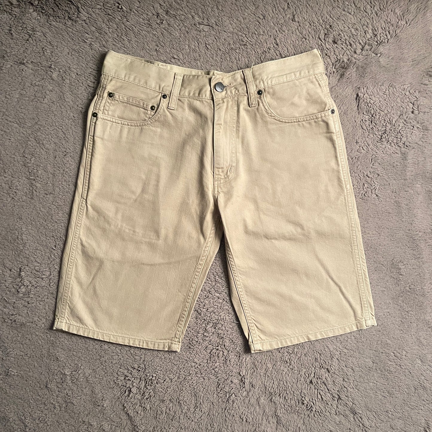 Carhartt Cream Jorts (W28)