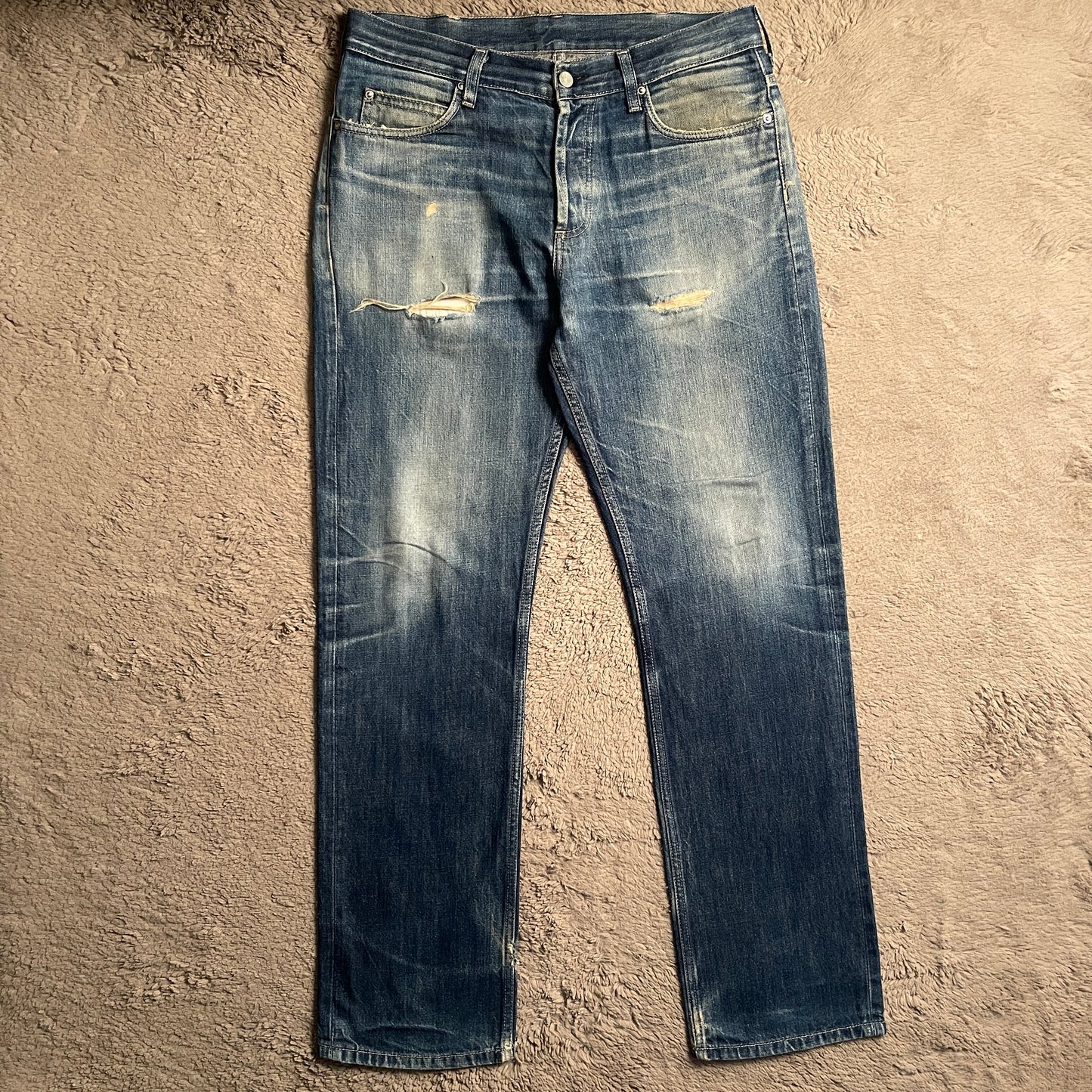 Carhartt Ripped Denim Pants (W32)