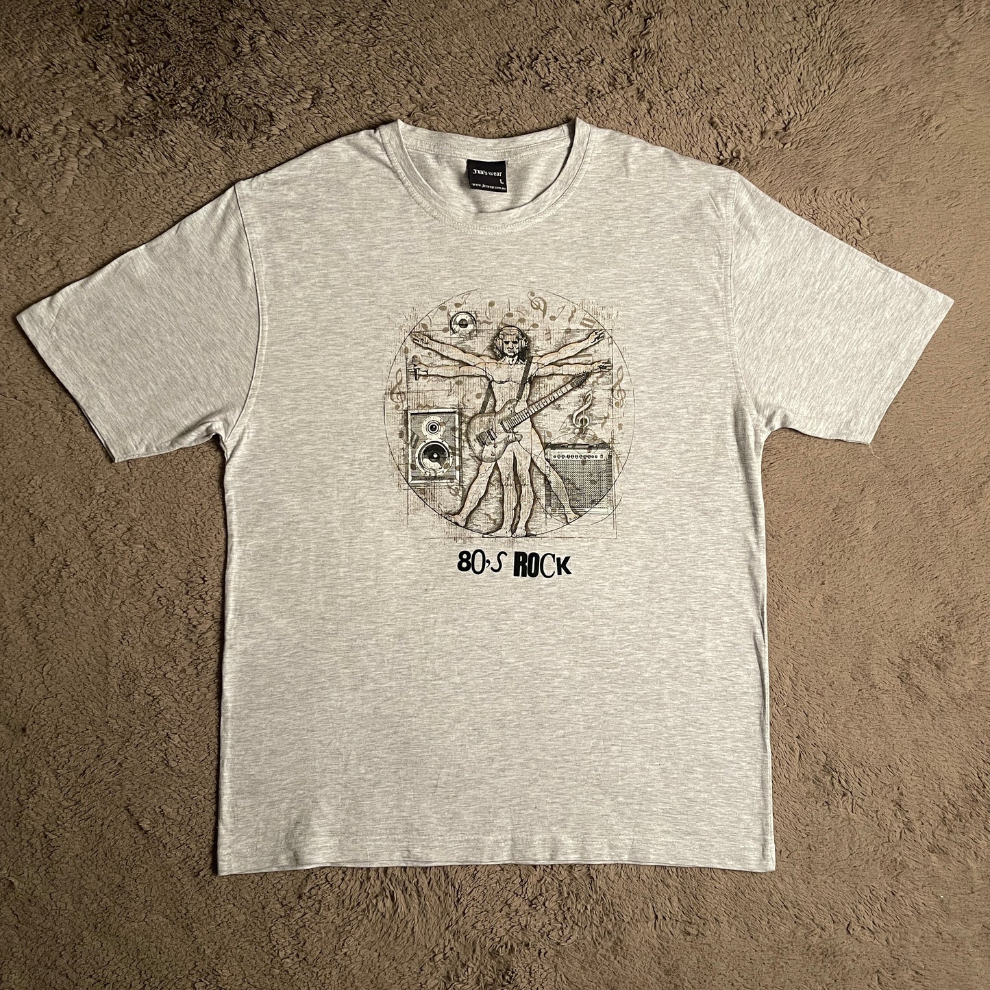 Davinci Music Man '80's Rock' Graphic Tee (L)