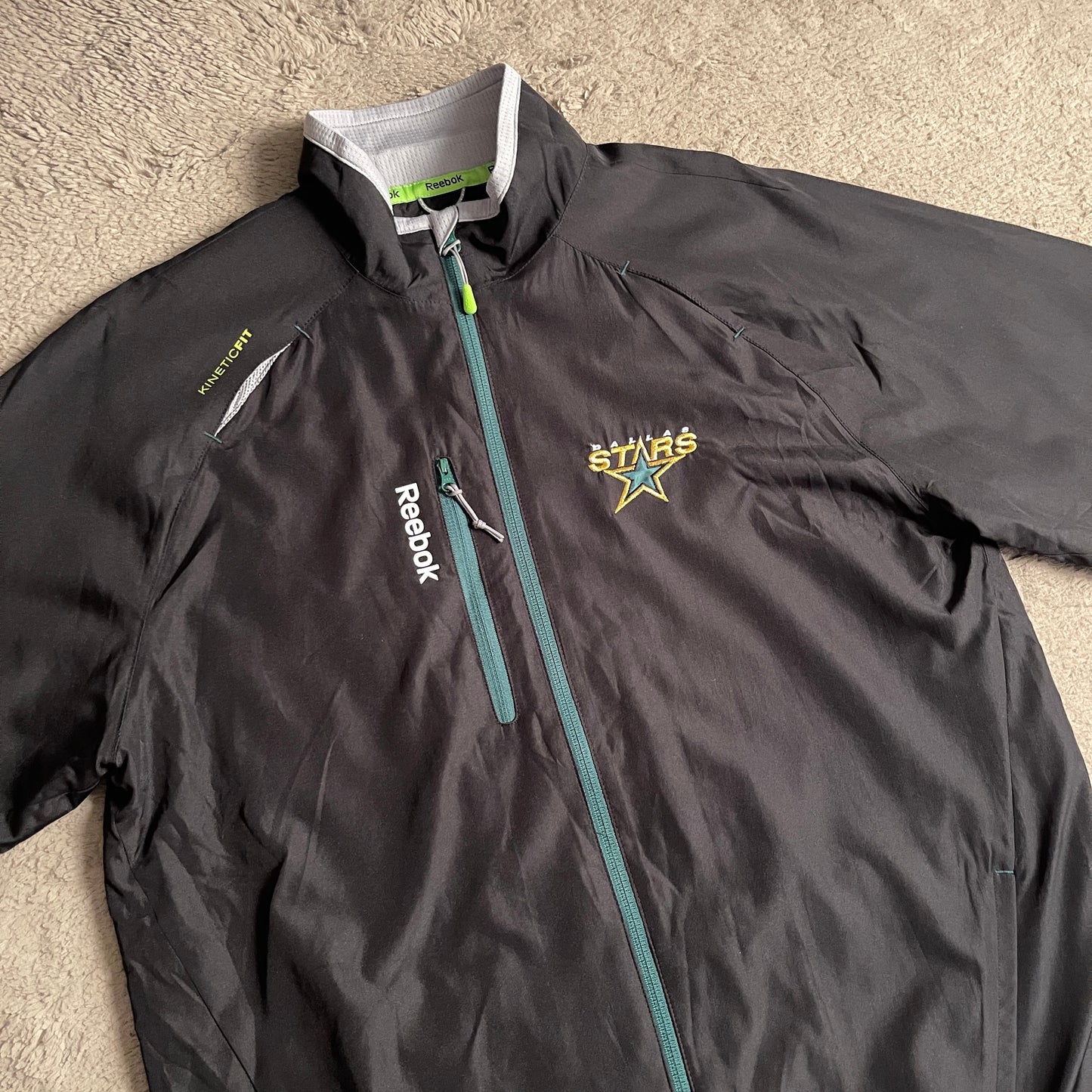 Reebok Dallas Stars Windbreaker Jacket (L)