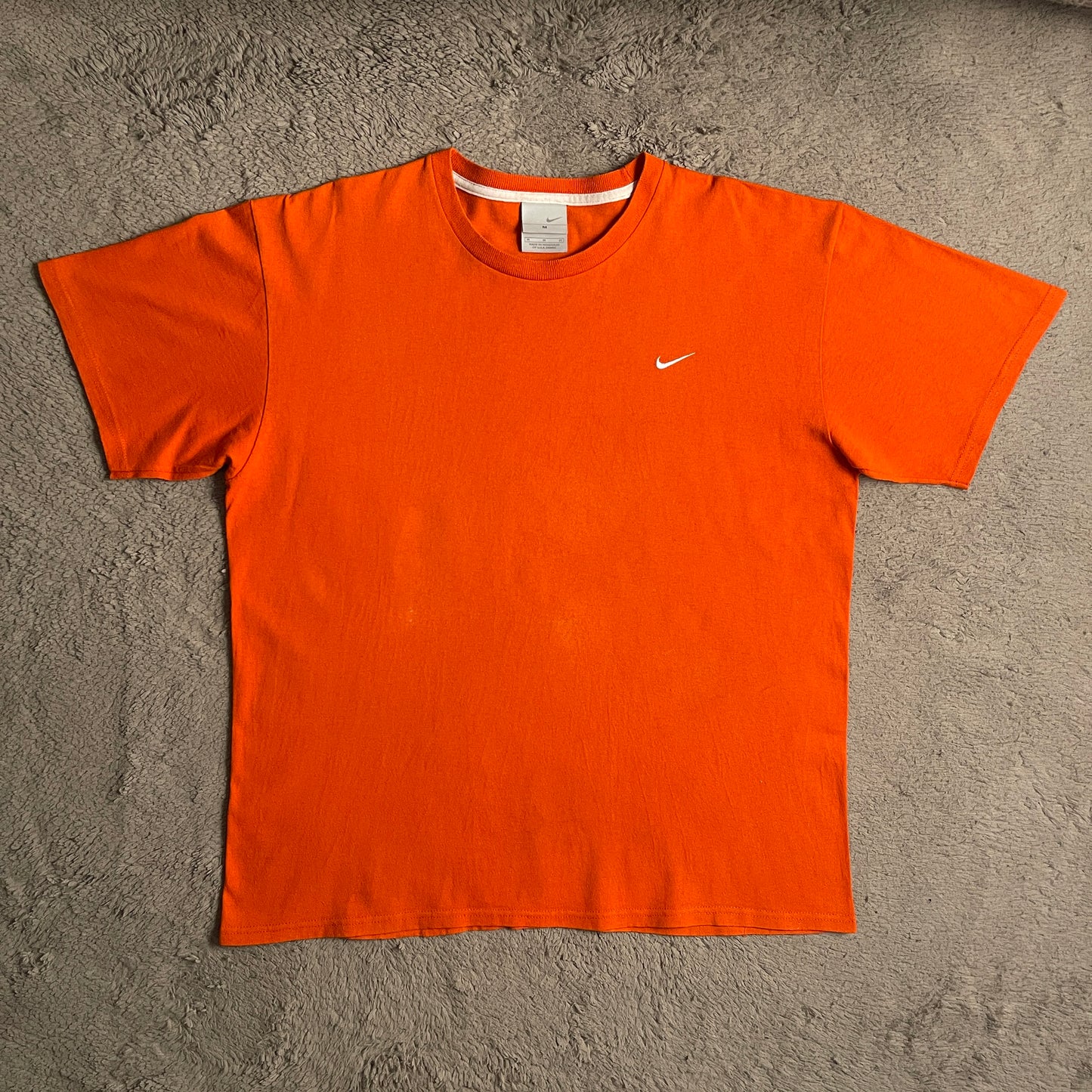 Nike Burnt Orange Side Swoosh Tee (L)