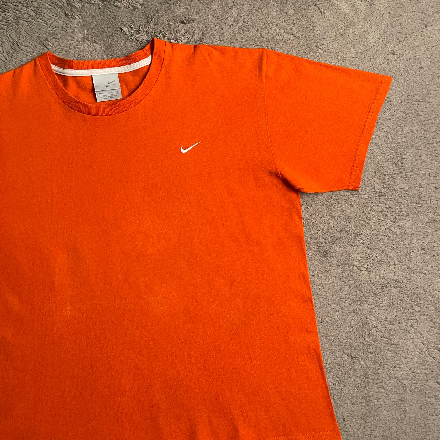 Nike Burnt Orange Side Swoosh Tee (L)