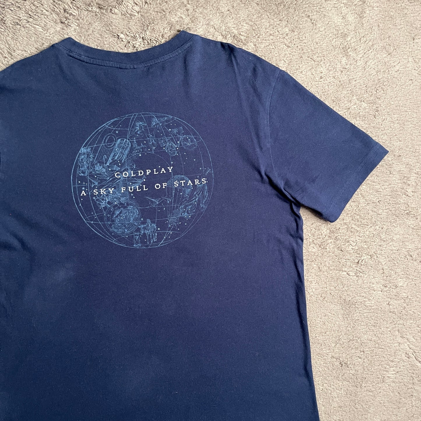 Coldplay Tour Merch Tee (L)
