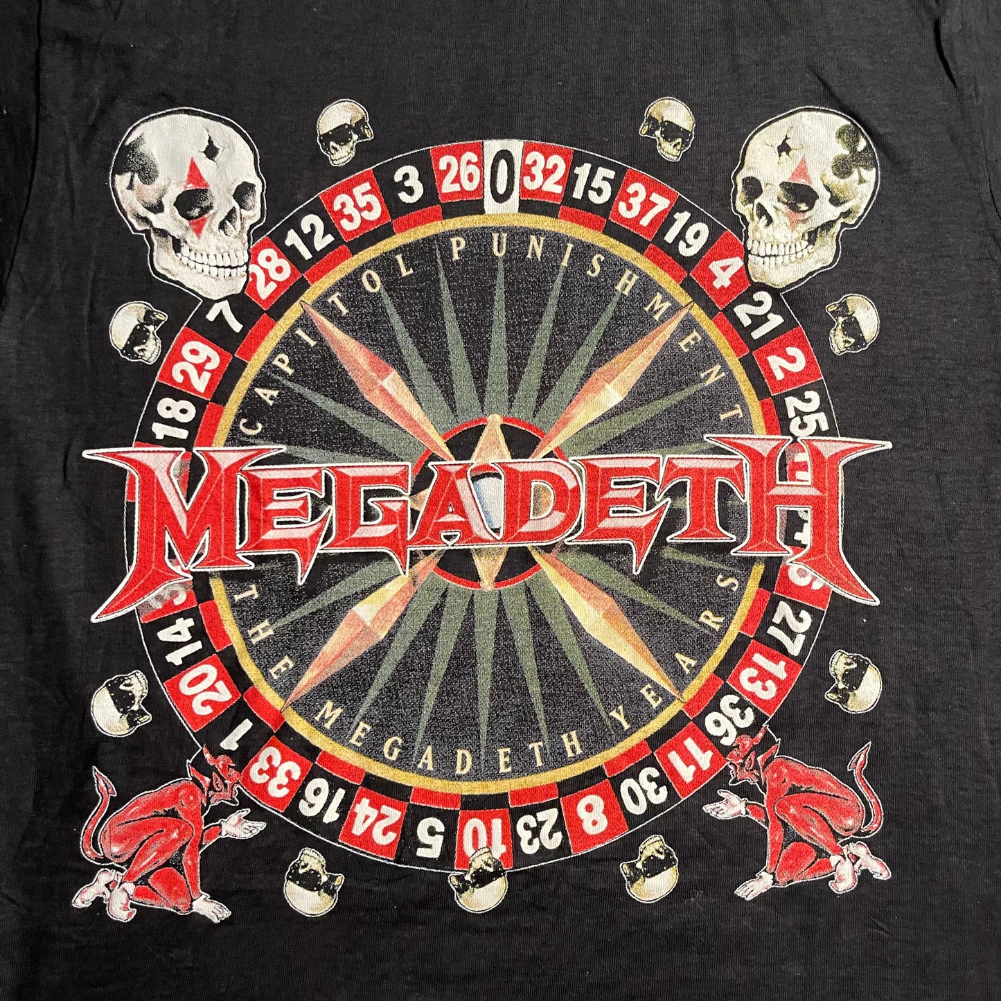 The Megadeth Years Tee (XL)