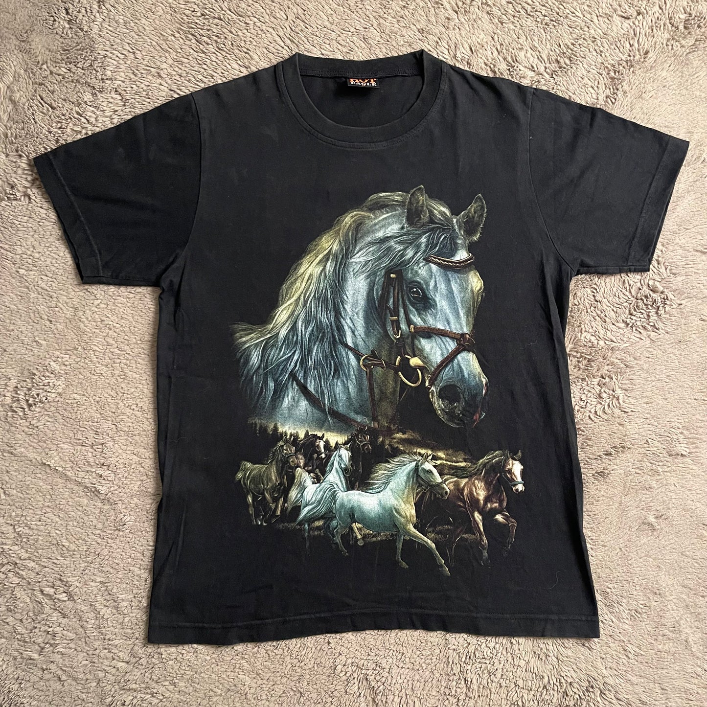 Horse Print Tee (M)