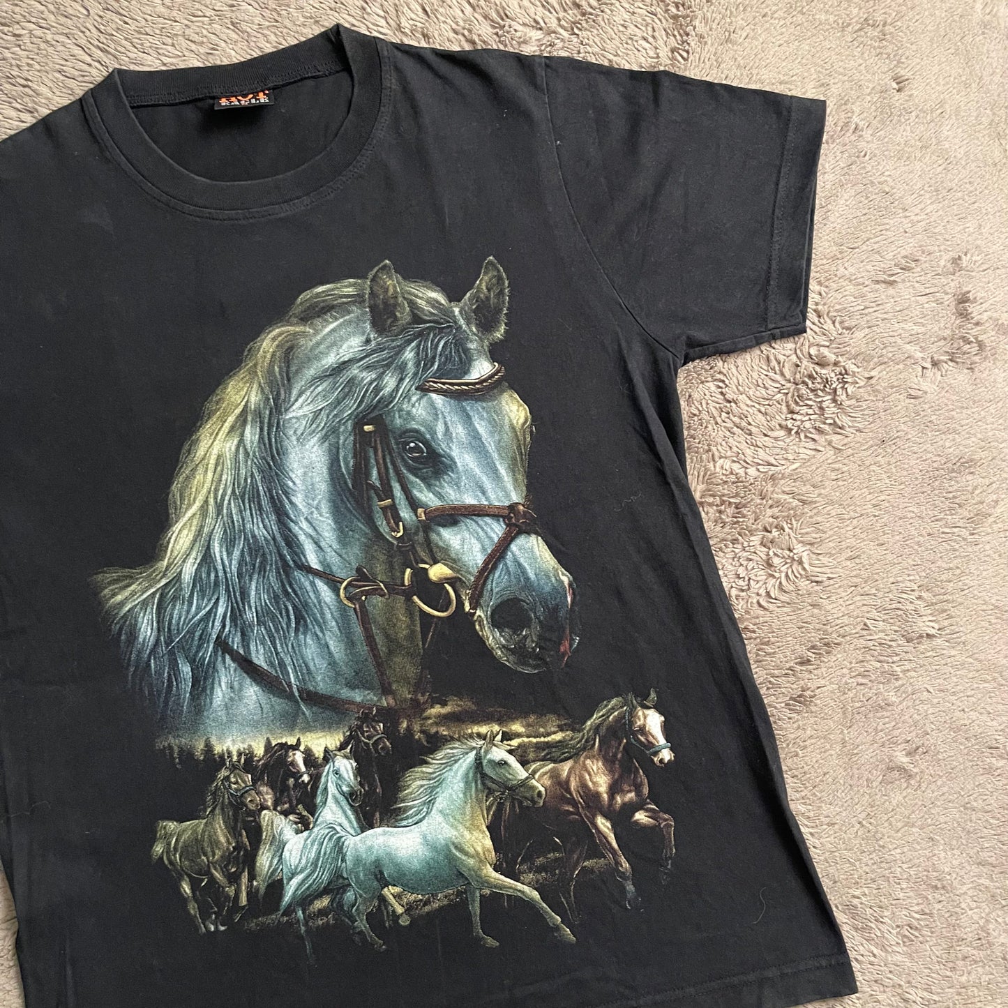 Horse Print Tee (M)