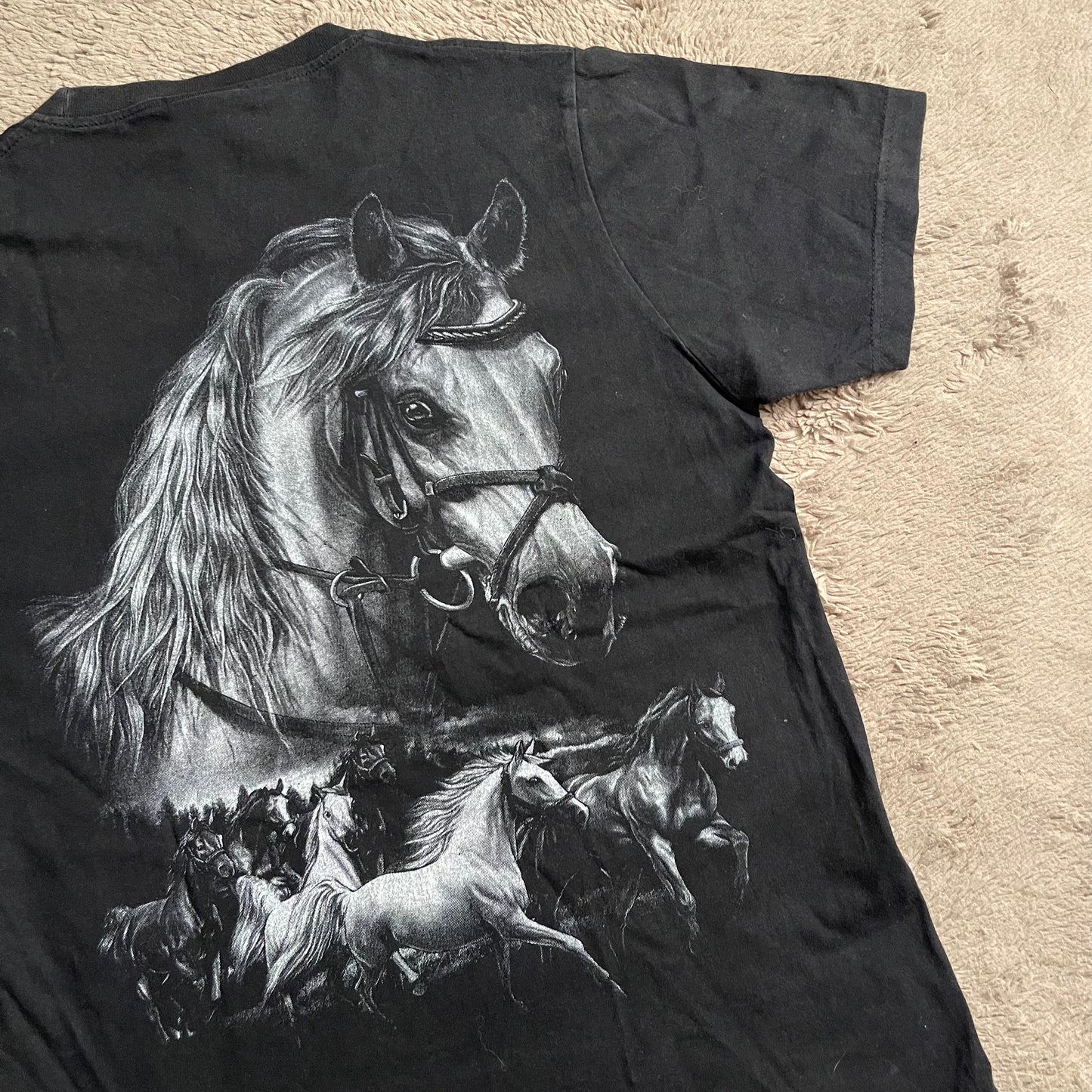 Horse Print Tee (M)