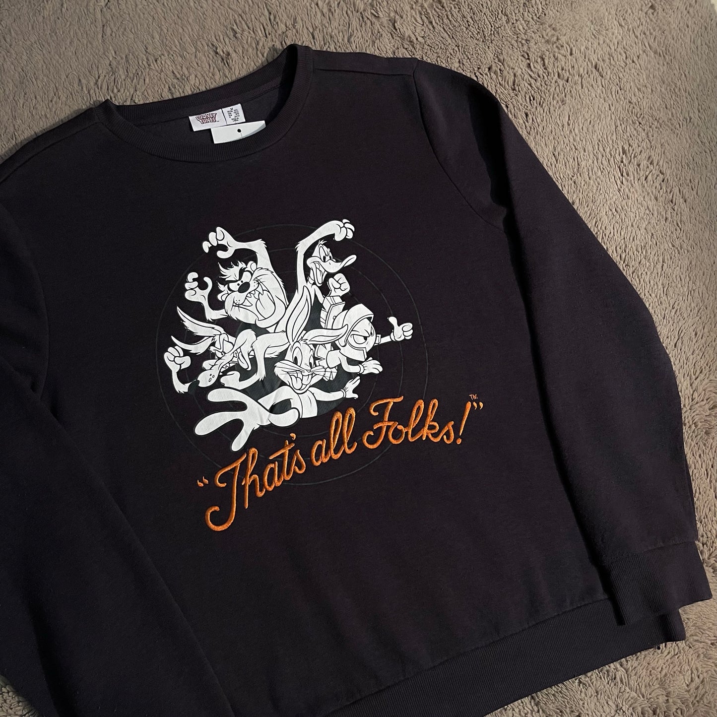 Looney Tunes Embroidered Crewneck (M)