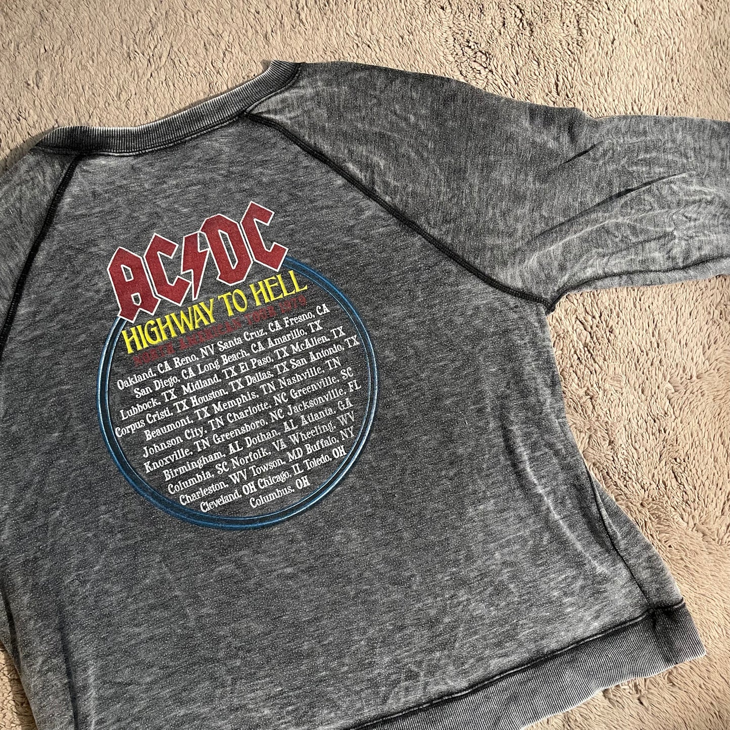 AC/DC 1979 Tour Sweatshirt (XL)