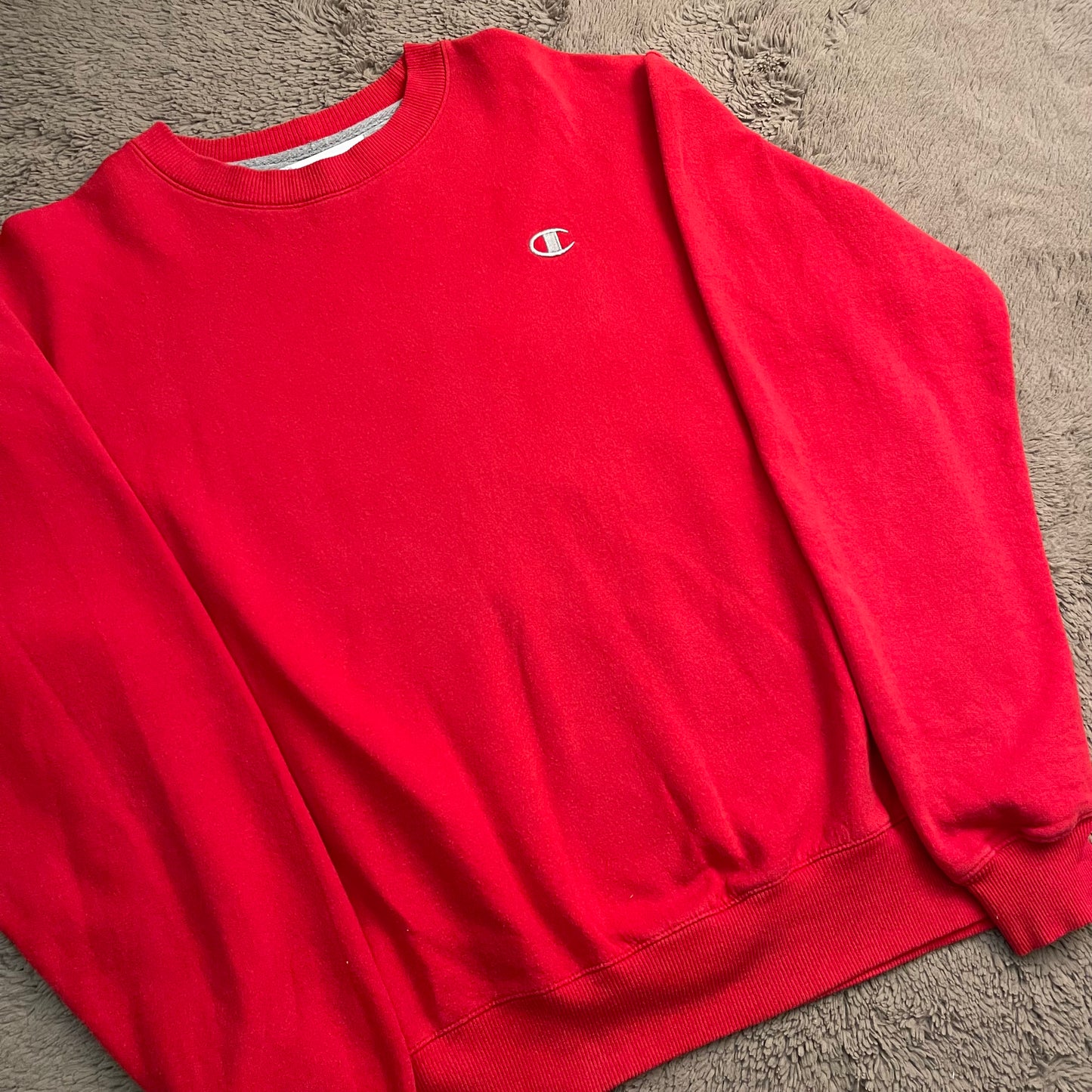 Champion Logo Crewneck (L)