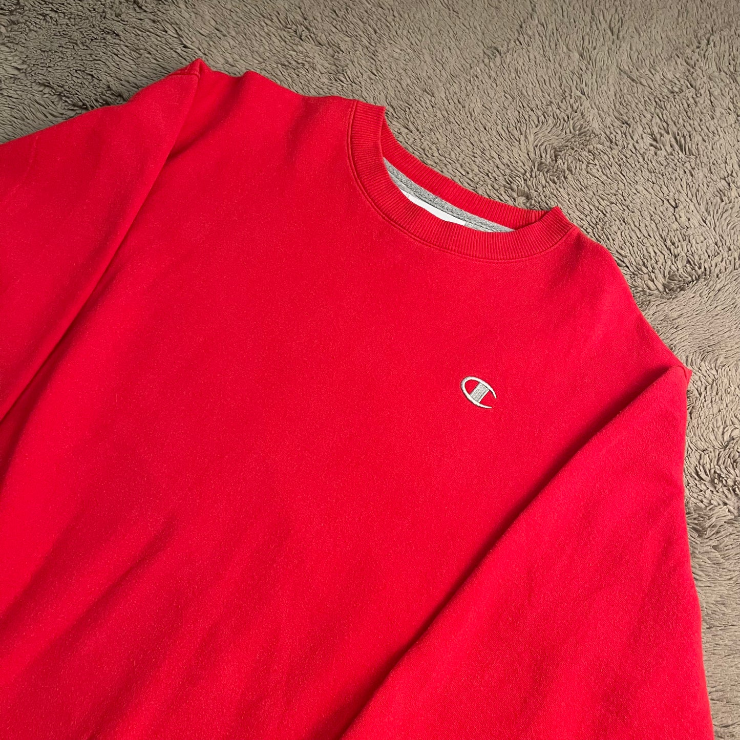 Champion Logo Crewneck (L)