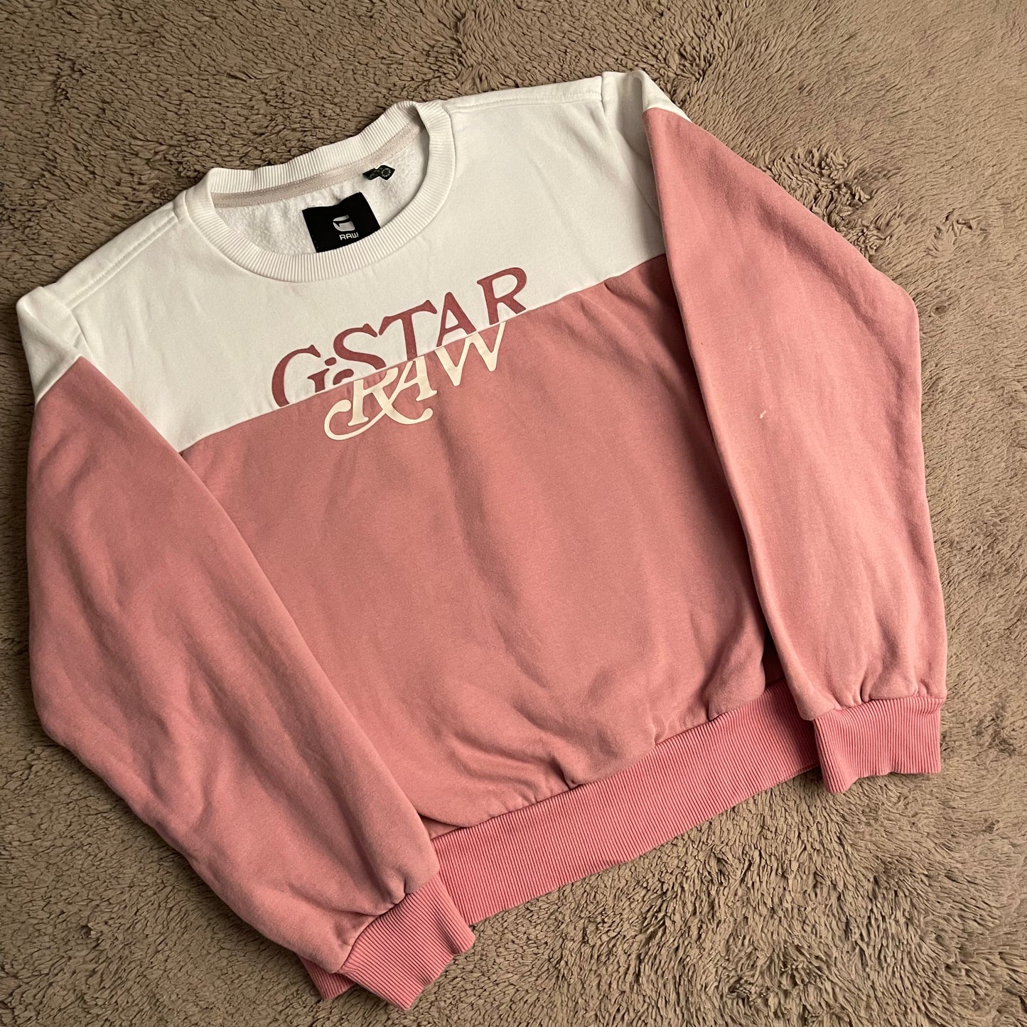 G-Star RAW WMNS Colourblock Sweatshirt (S)