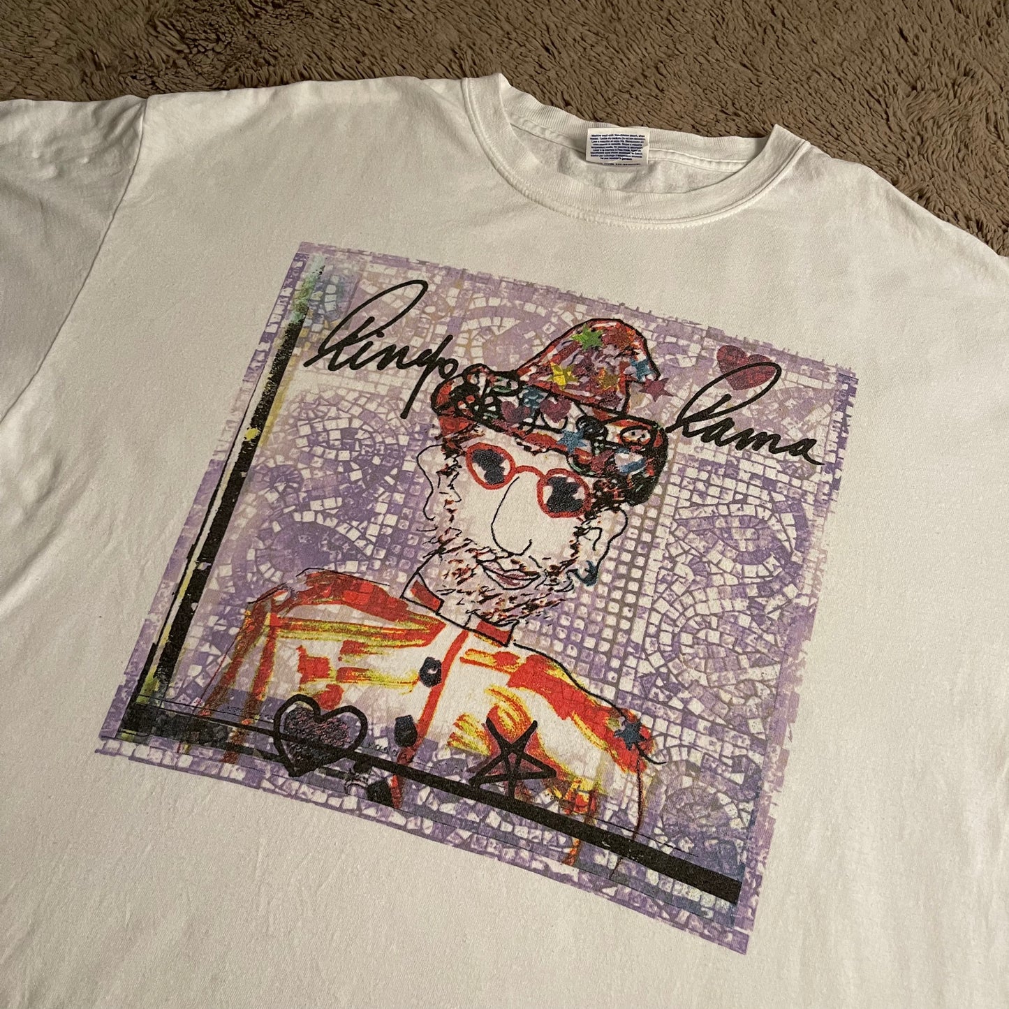 RARE VINTAGE Ringo Starr (Stain Glass Design) 2003 Tour Shirt (XL)