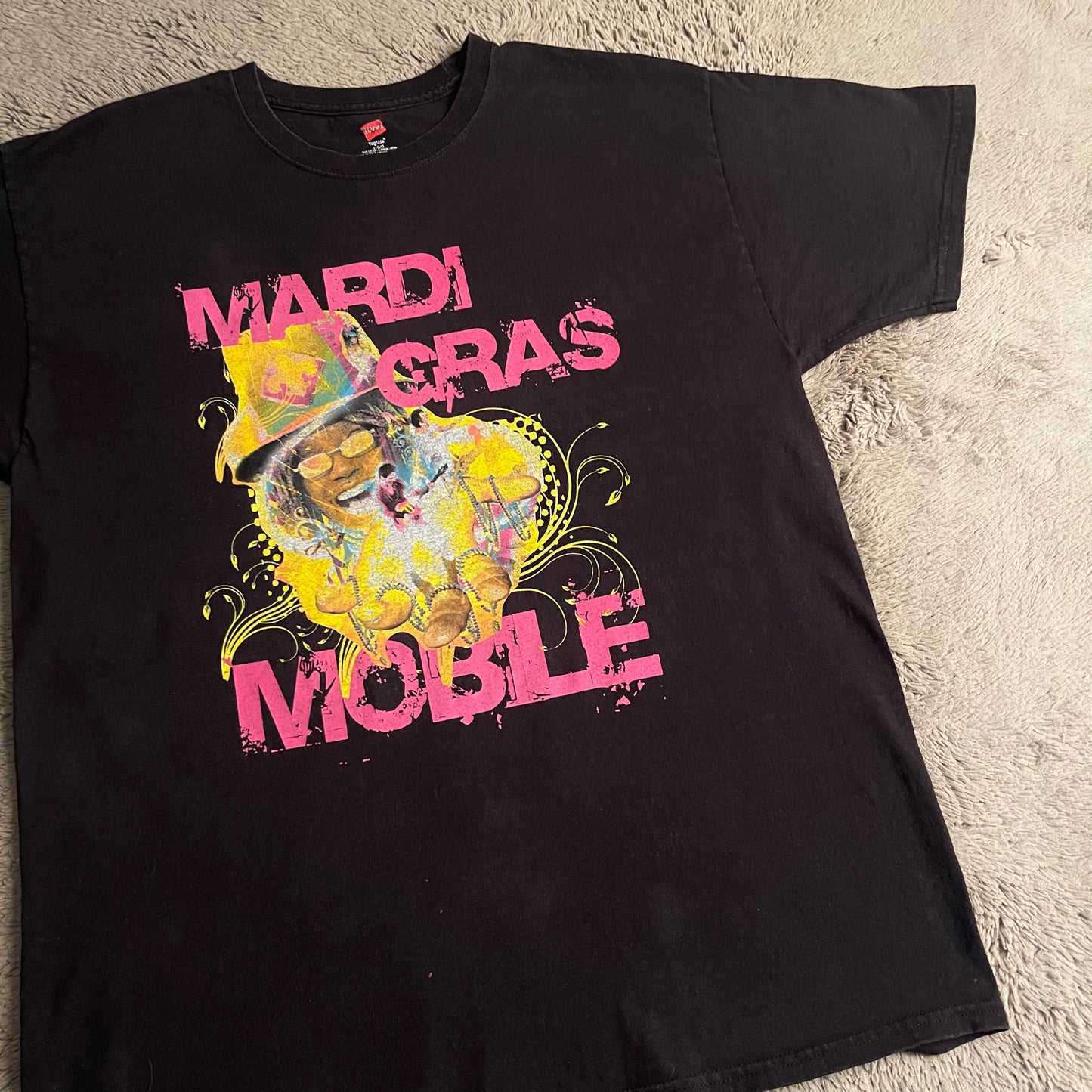 MARDI GRAS "You Da Bo$$!!" Tee (L)