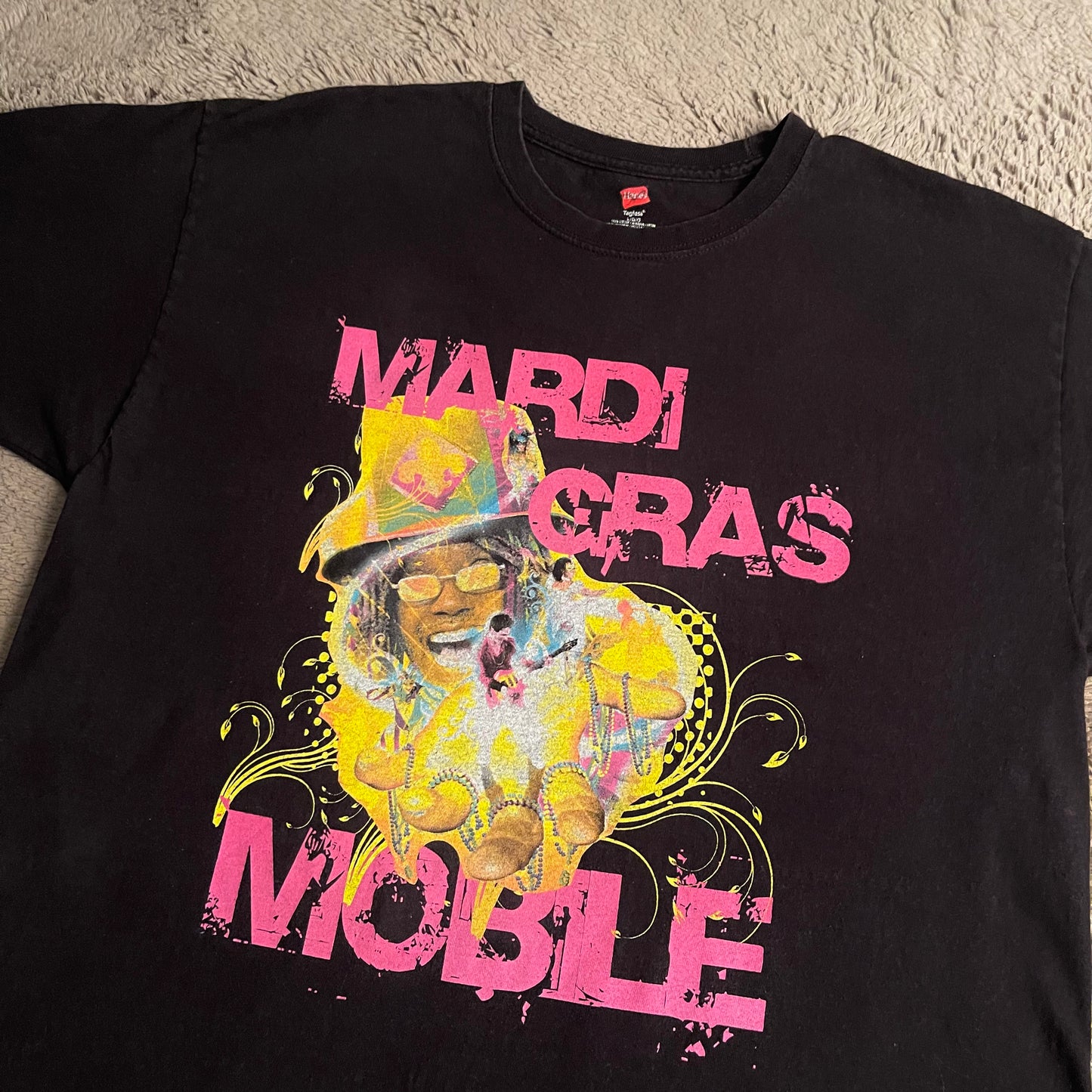 MARDI GRAS "You Da Bo$$!!" Tee (L)