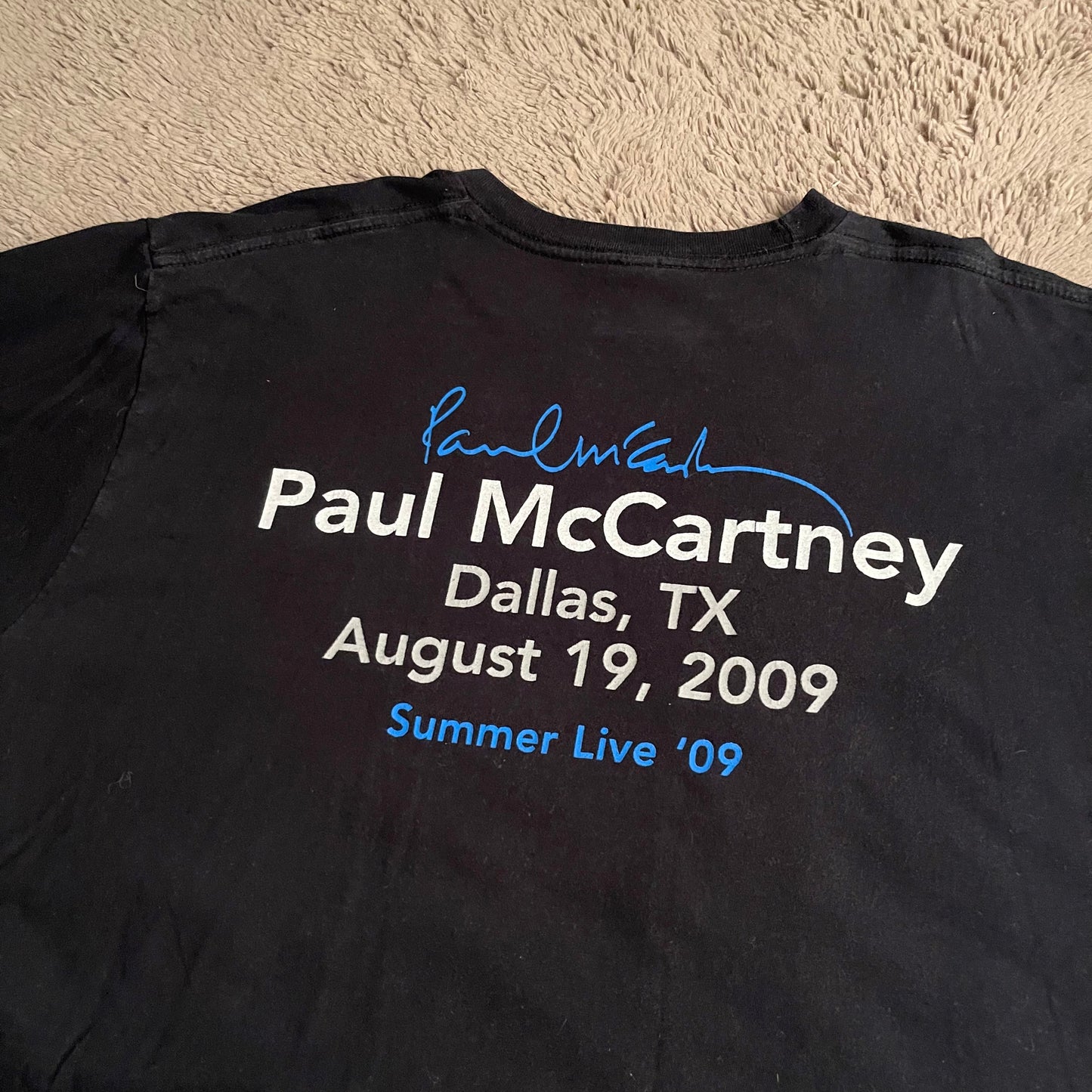 Paul McCartney Summer Live '09 Tee (L)