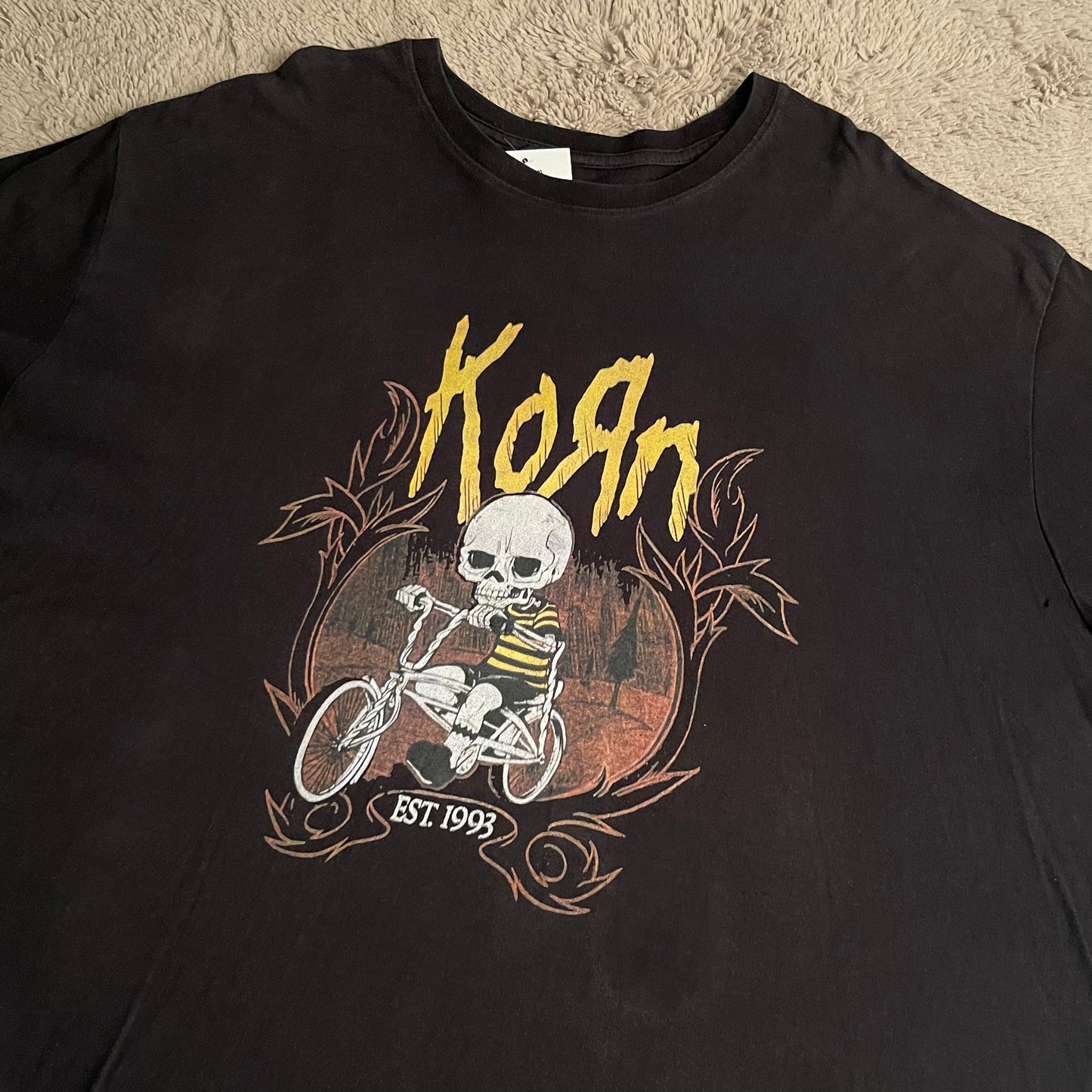 KORN Skull On Bike (2XL)