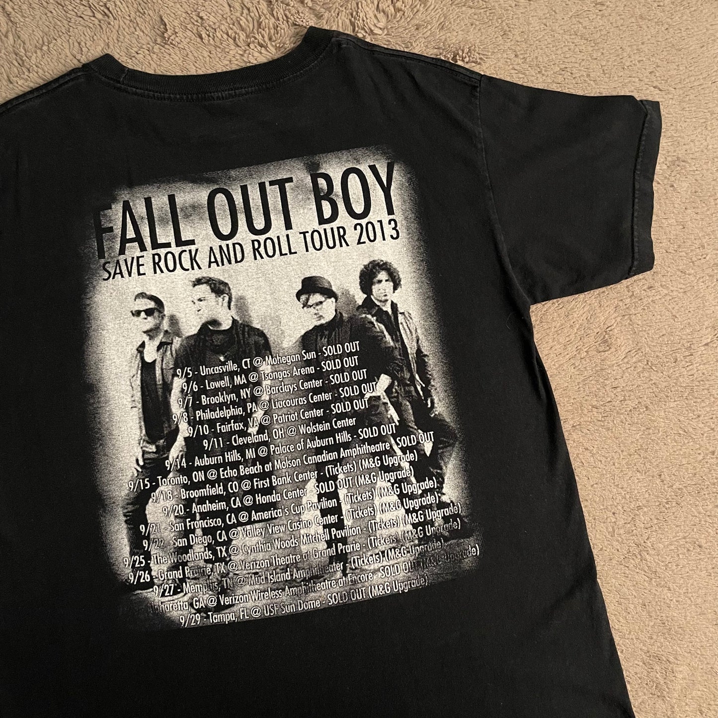 Fall Out Boy 2013 Tour Tee (M-L)