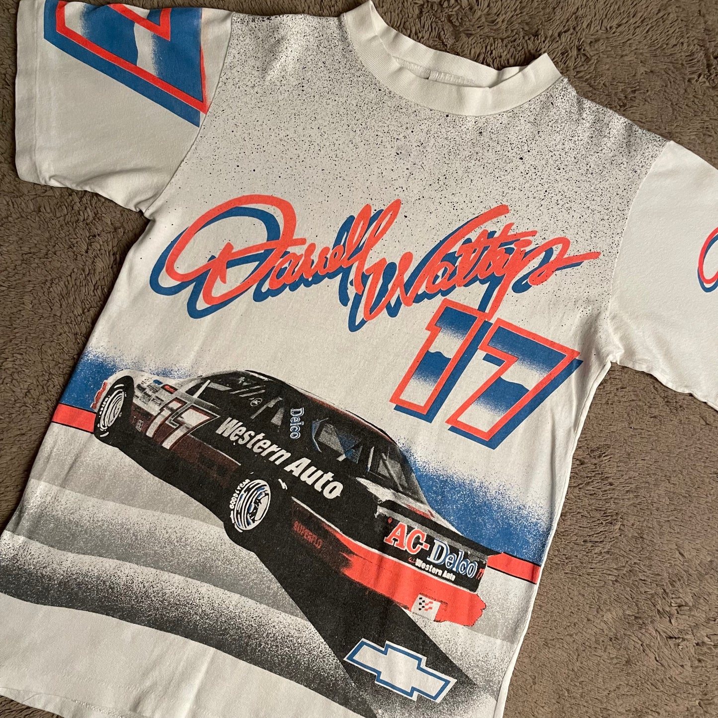 NASCAR #17 Darrell Waltrip AOP Tee (L)