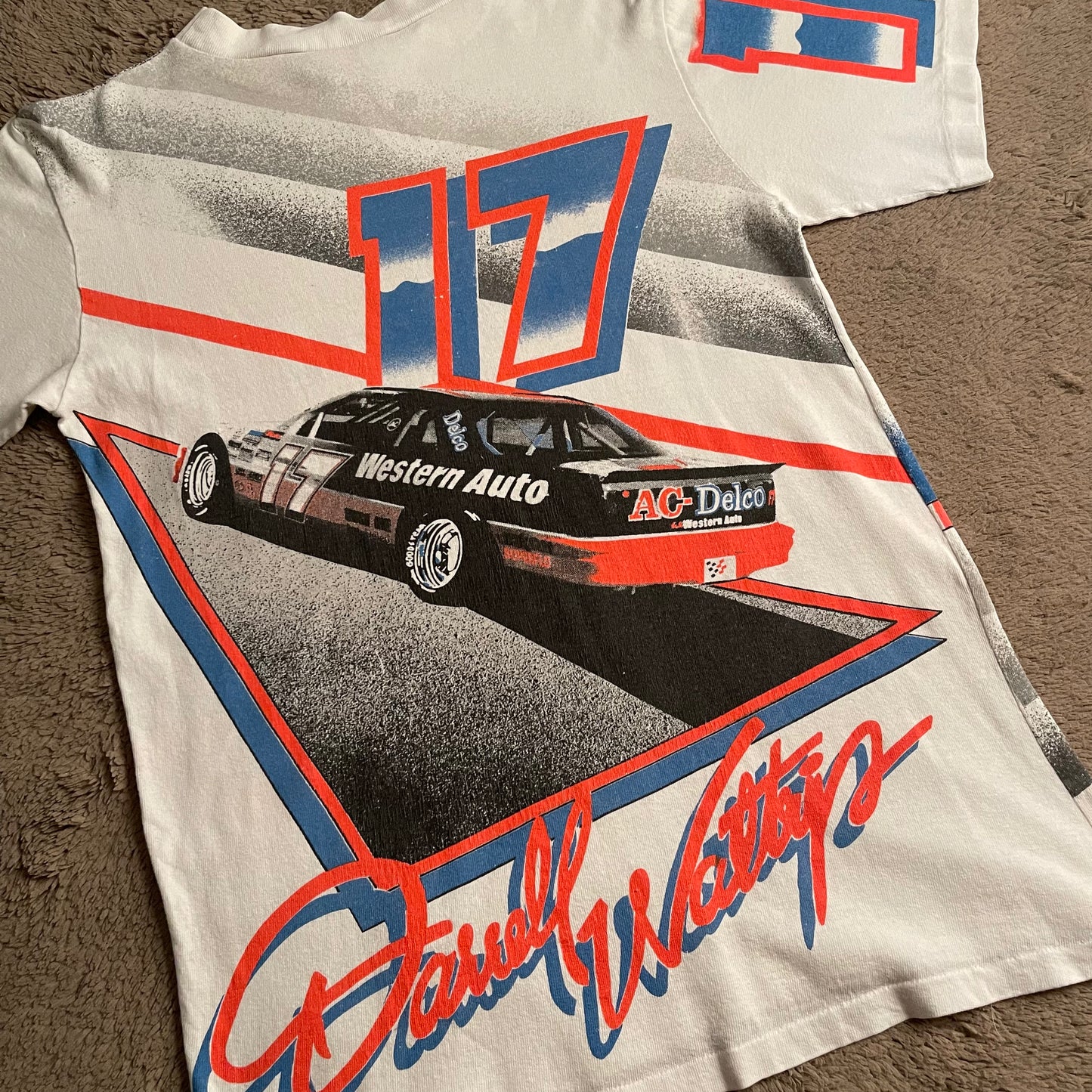 NASCAR #17 Darrell Waltrip AOP Tee (L)
