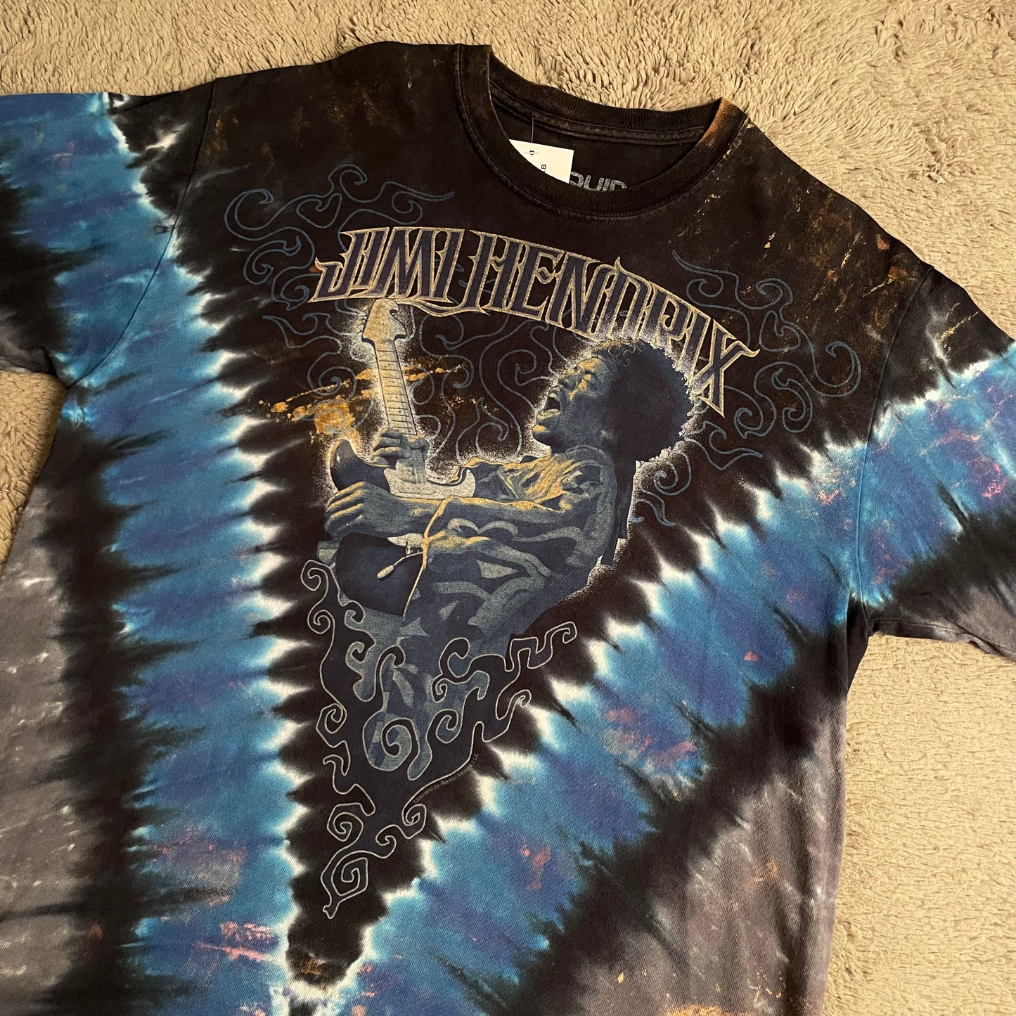 Jimi Hendrix Tie-dye Tee (M)