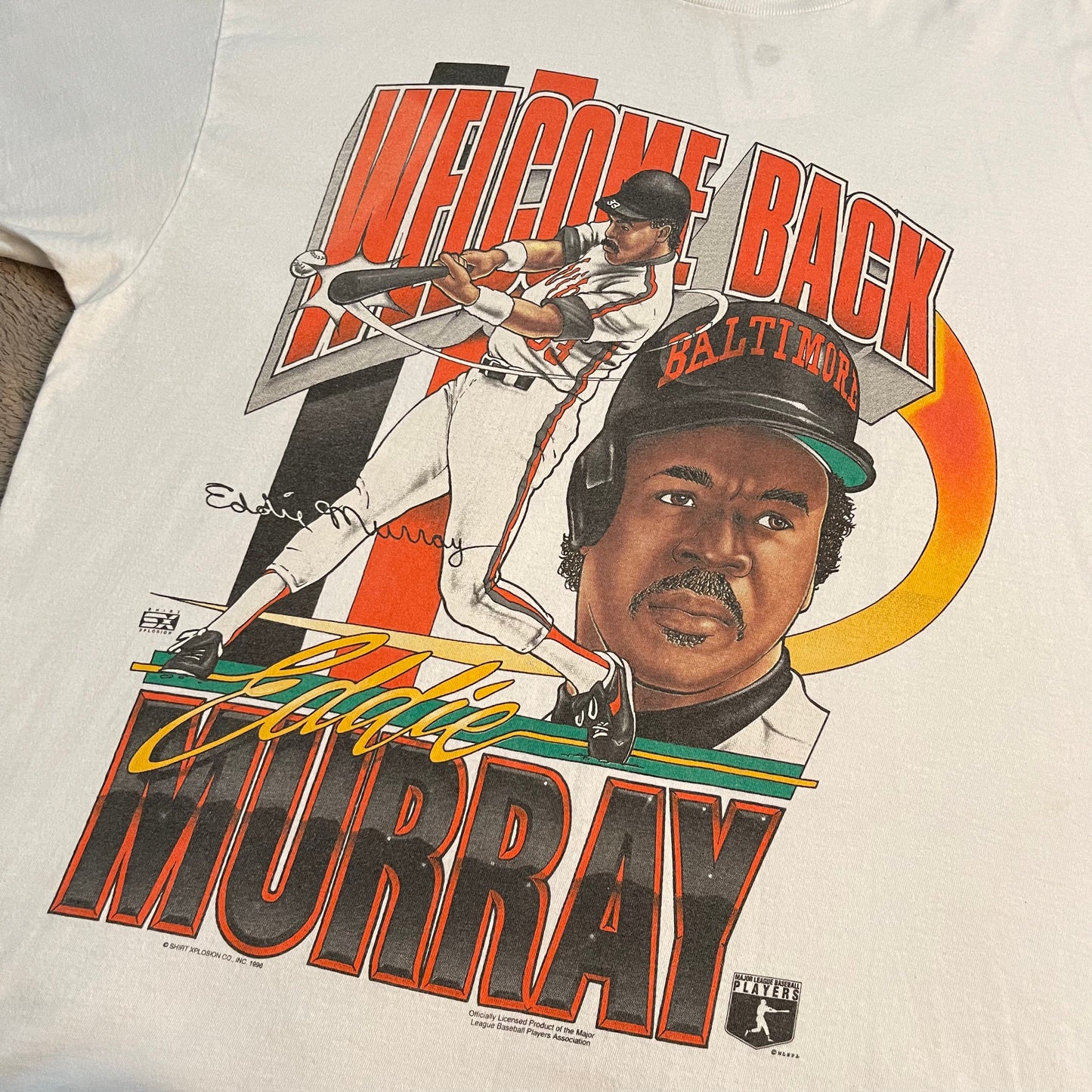 1996 Welcome Back Eddie Murray Vintage Tee (2XL)