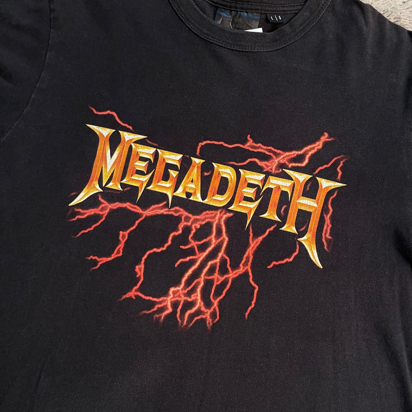 Megadeth Merch Graphic Tee (L)