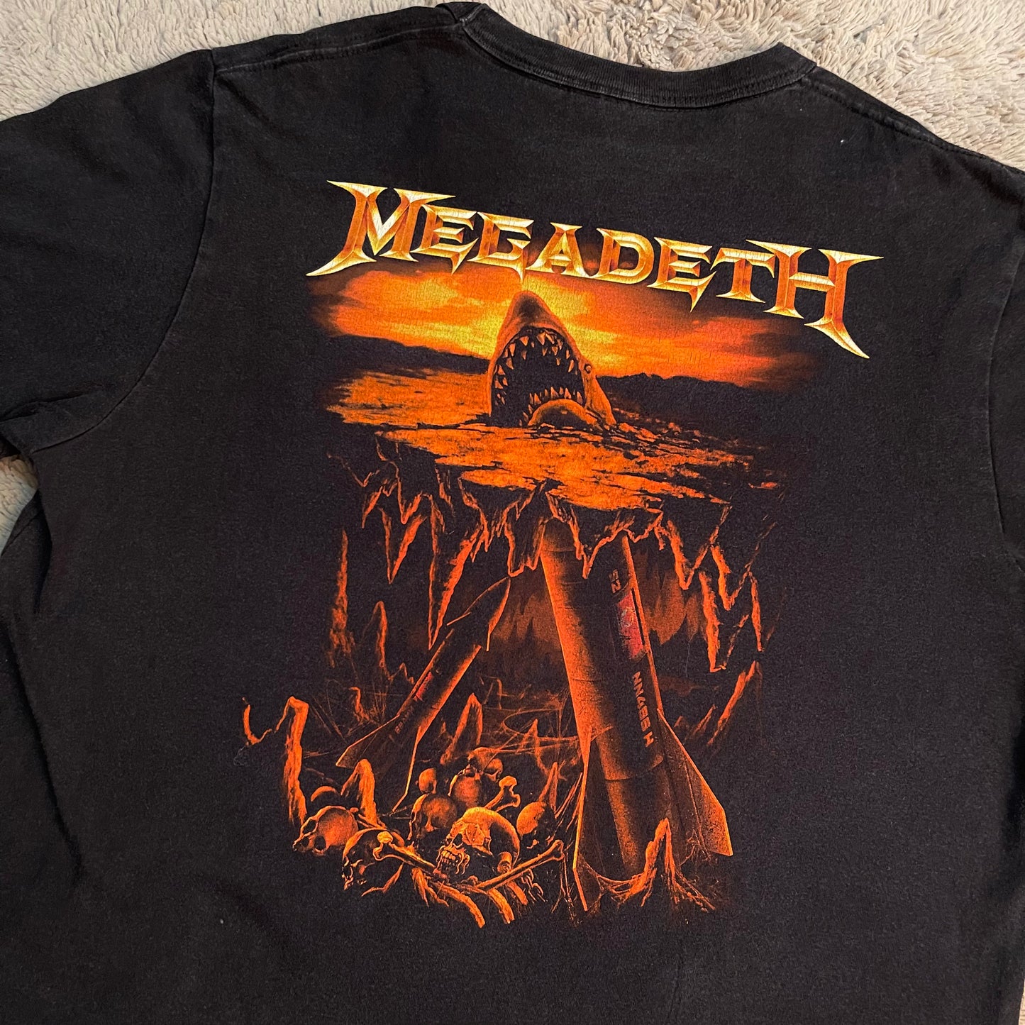 Megadeth Merch Graphic Tee (L)