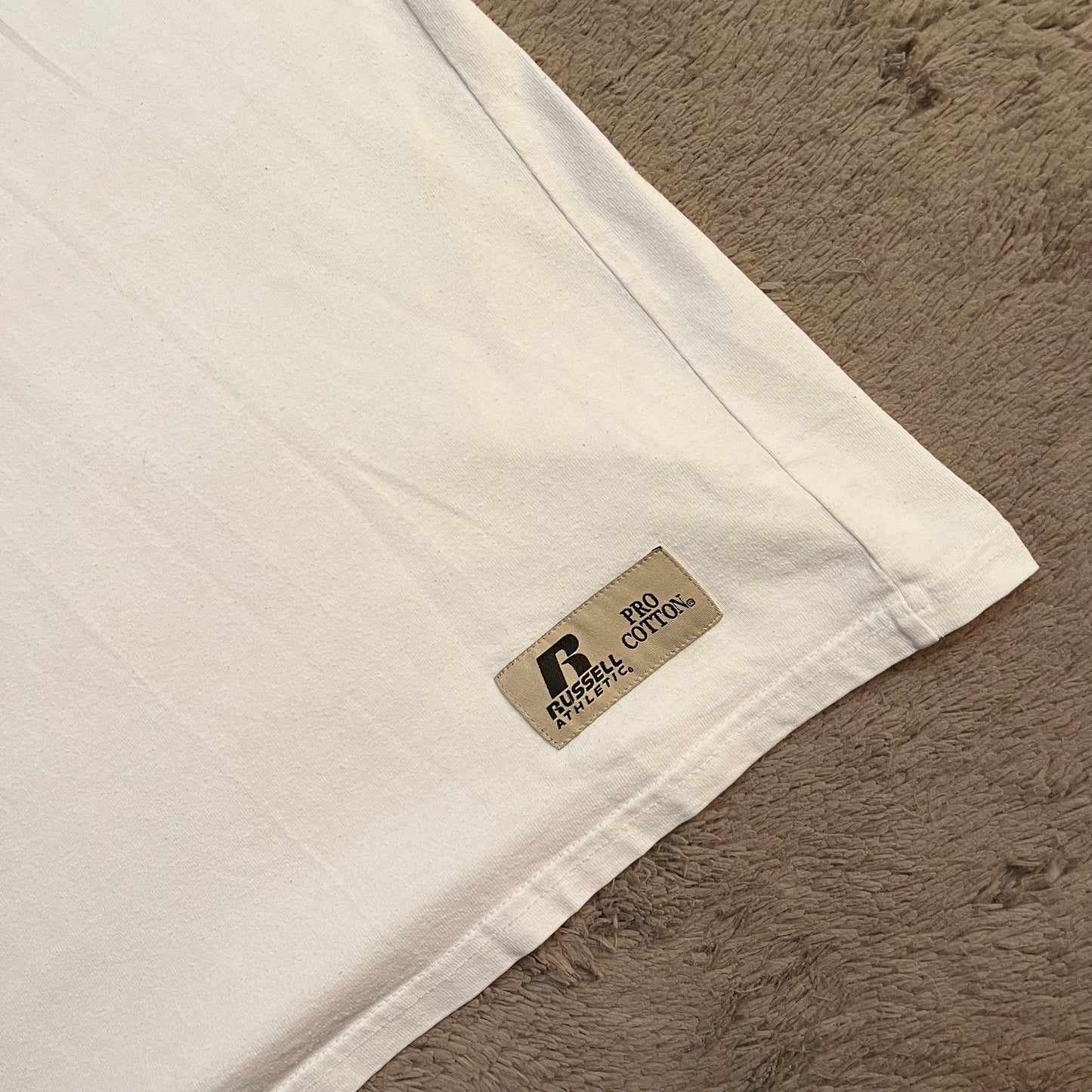 Russell Athletic Plain White Tee (L)