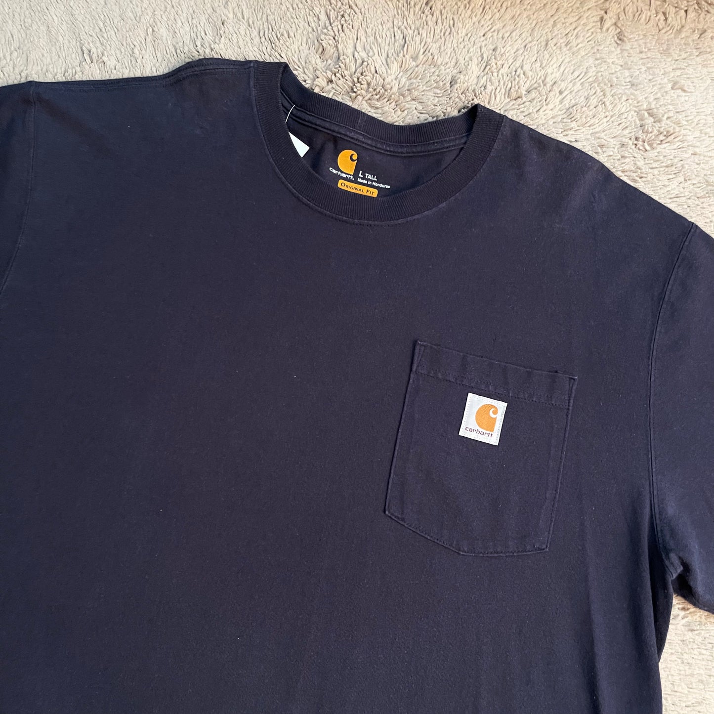 Carhartt Essential Pocket Logo Tall Fit Tee (L)
